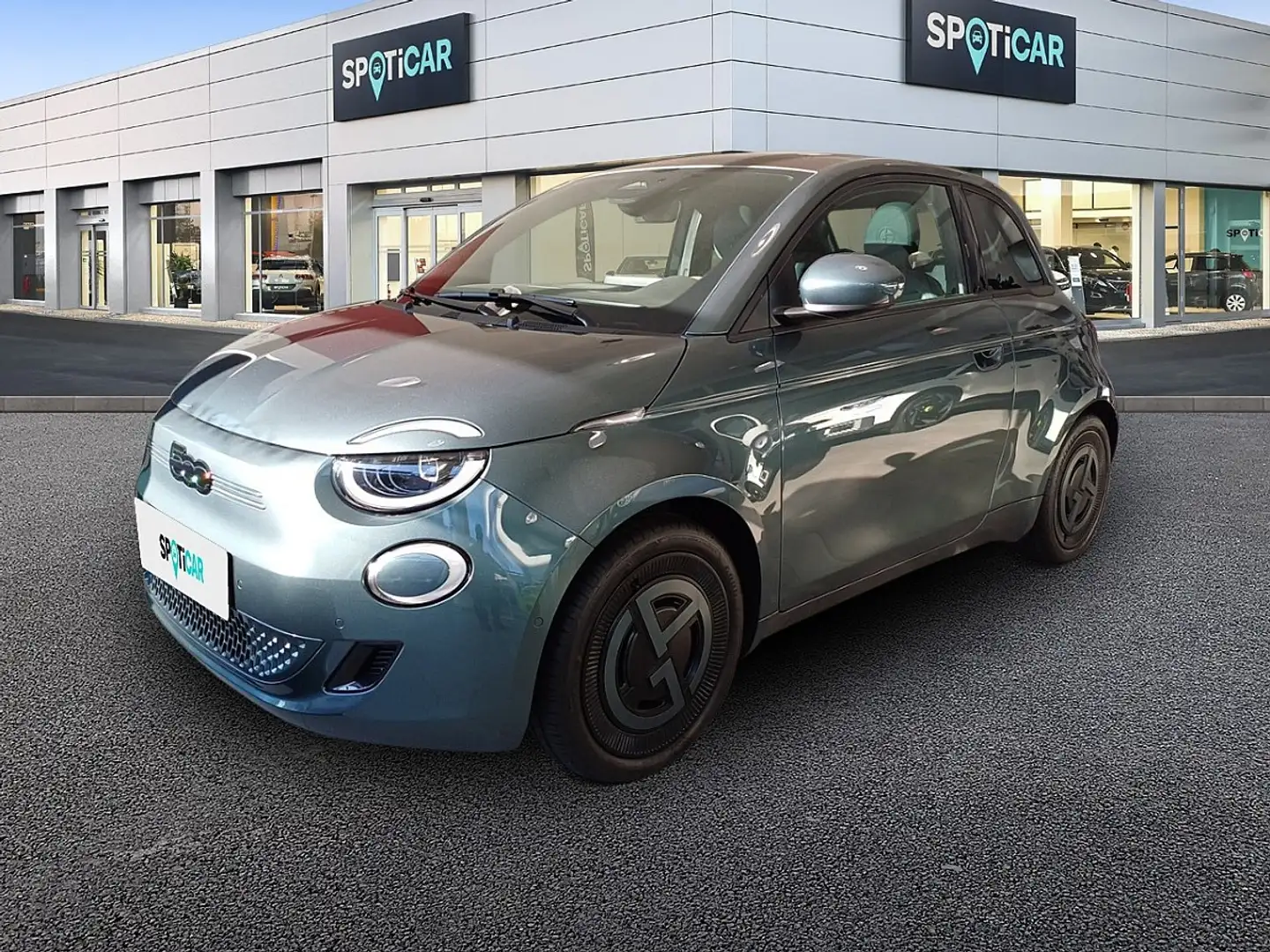 Fiat 500e 500 Elektro 42 kWh Giorgio Armani Grün - 1