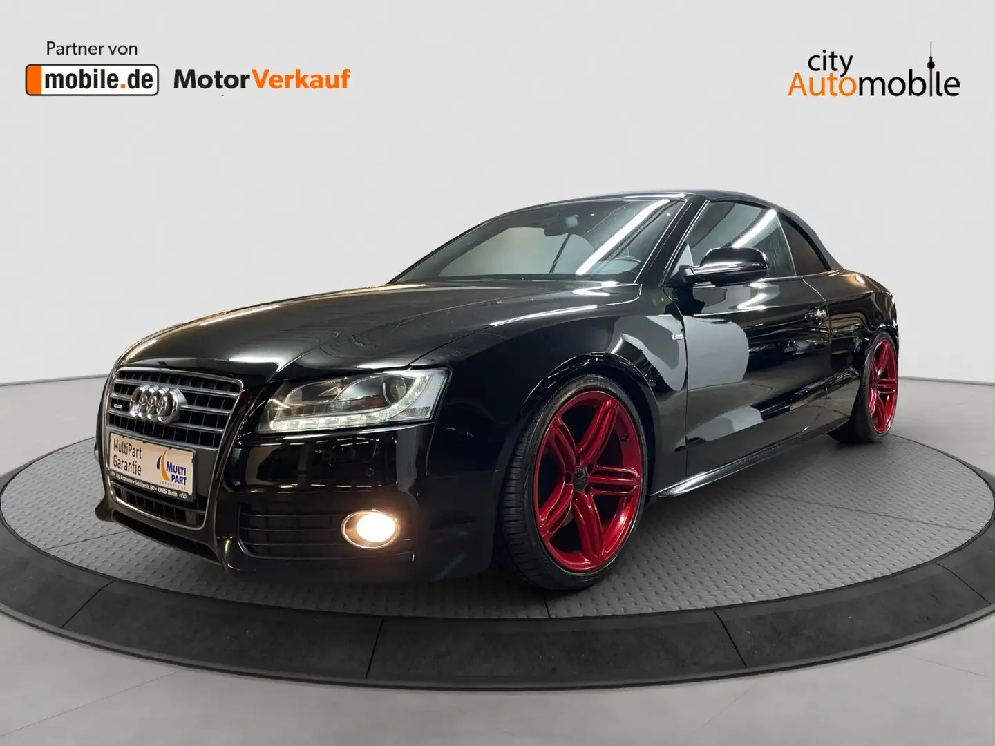 Audi A5 Cabriolet 2.0 TFSI quattro/S-Line/Xenon/Navi Schwarz - 1