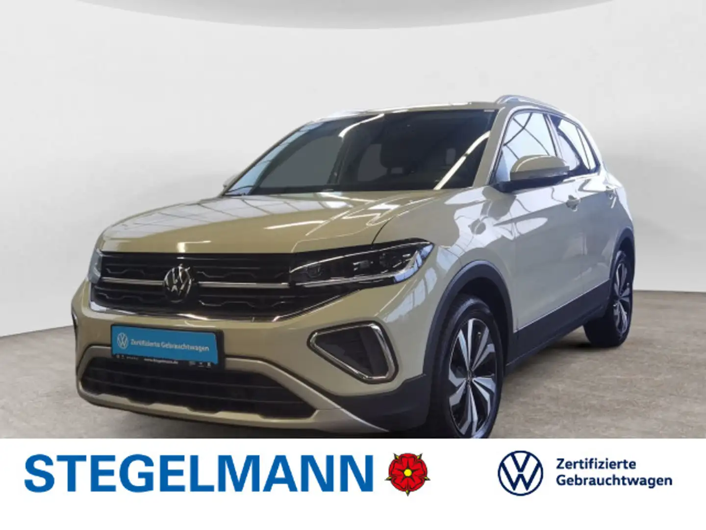 Volkswagen T-Cross 1.0 TSI DSG Facelift Style *Navi*LED*+3J Grau - 1