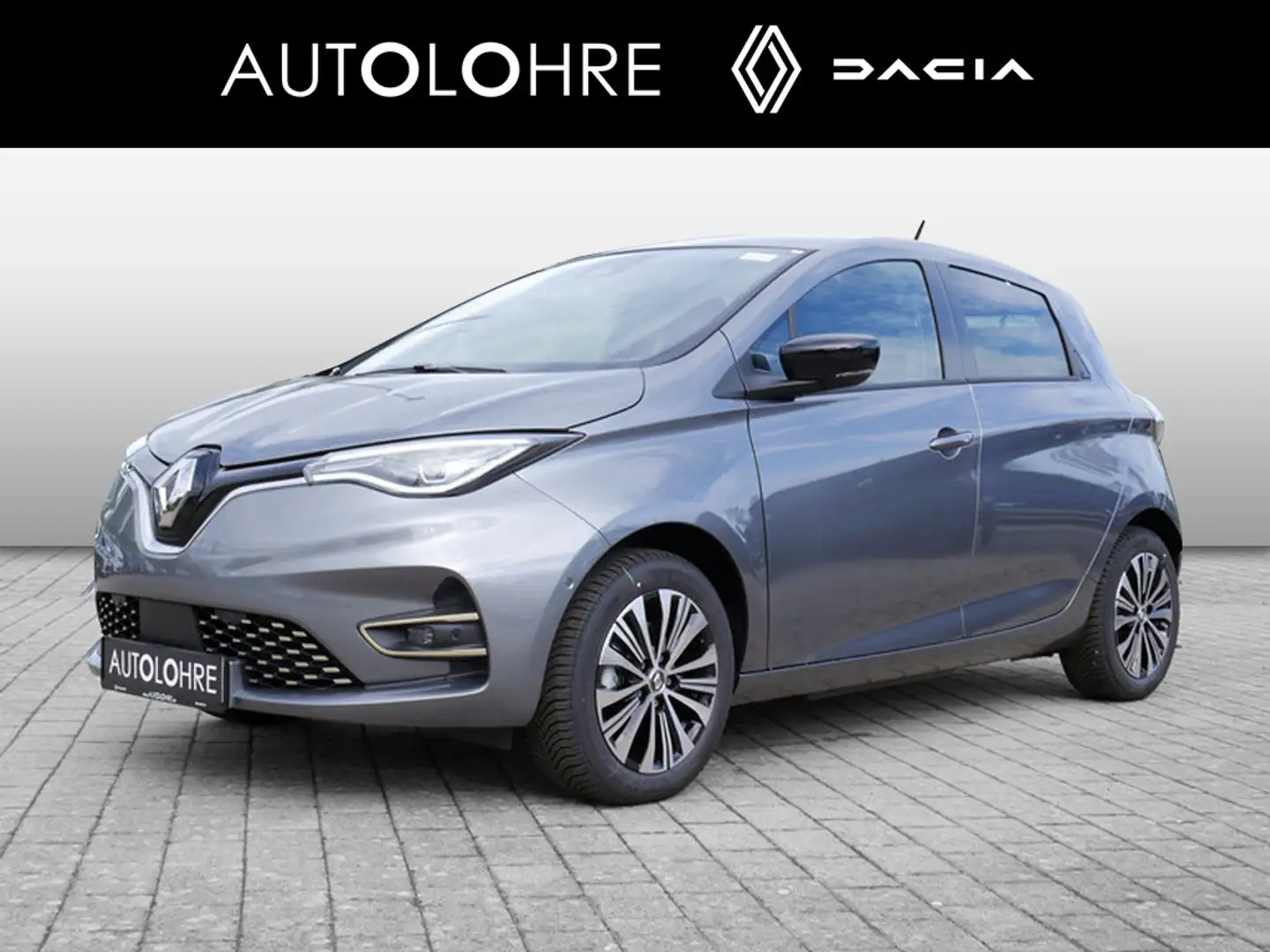 Renault ZOE E-TECH 100% elektrisch Iconic EV50 135hp Grau - 1