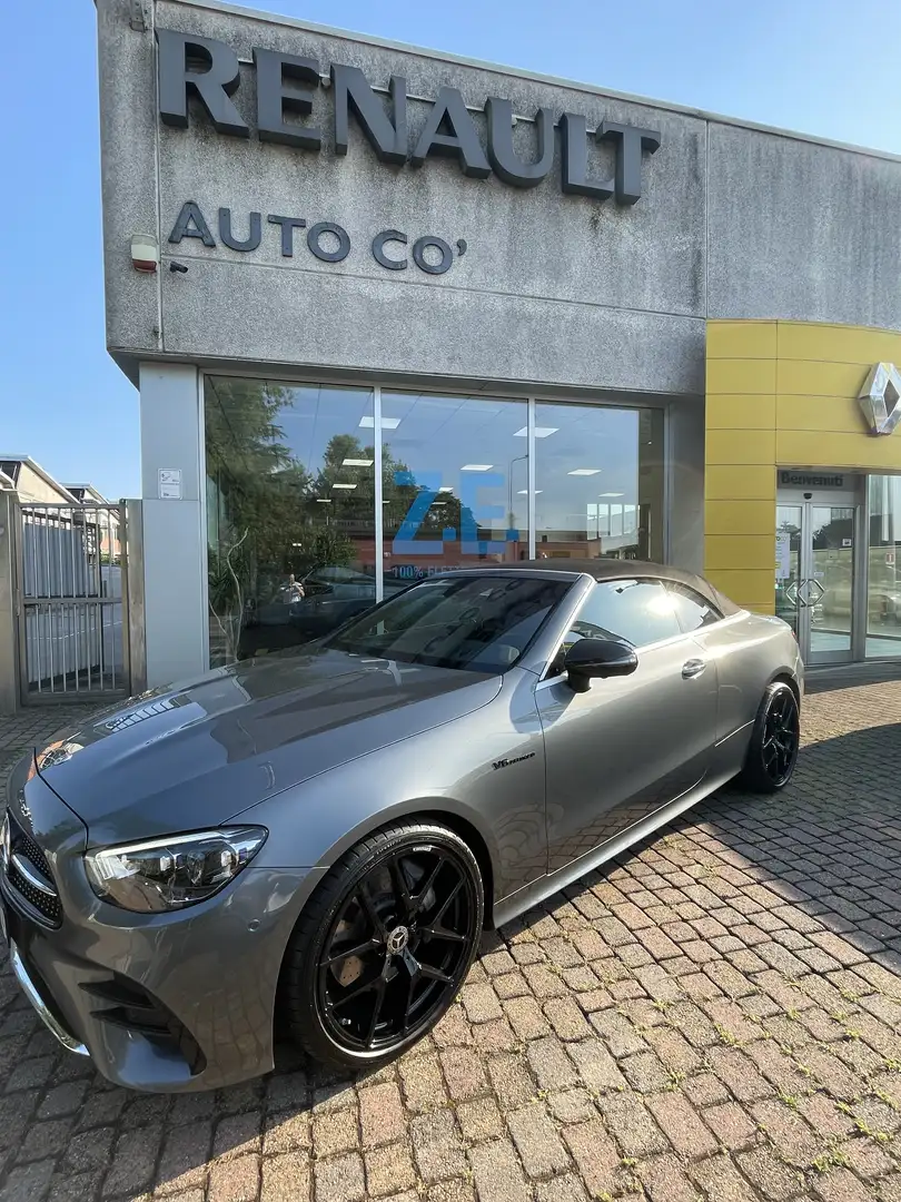 Mercedes-Benz E 450 E450 Cabrio AMG 3.0 BI-TURBO 367CV- KM Certificati Grey - 1