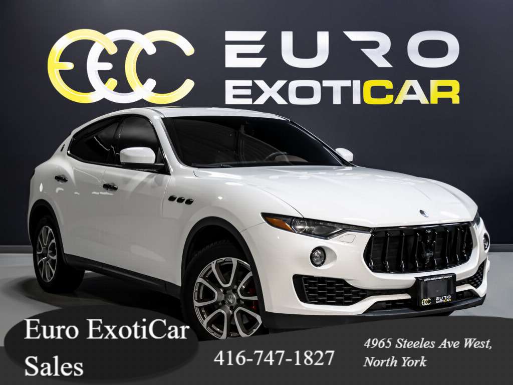 2017 Maserati Levante LUXURY AWD LEATHER PAN ROOF NAV BSPOT CAMERA