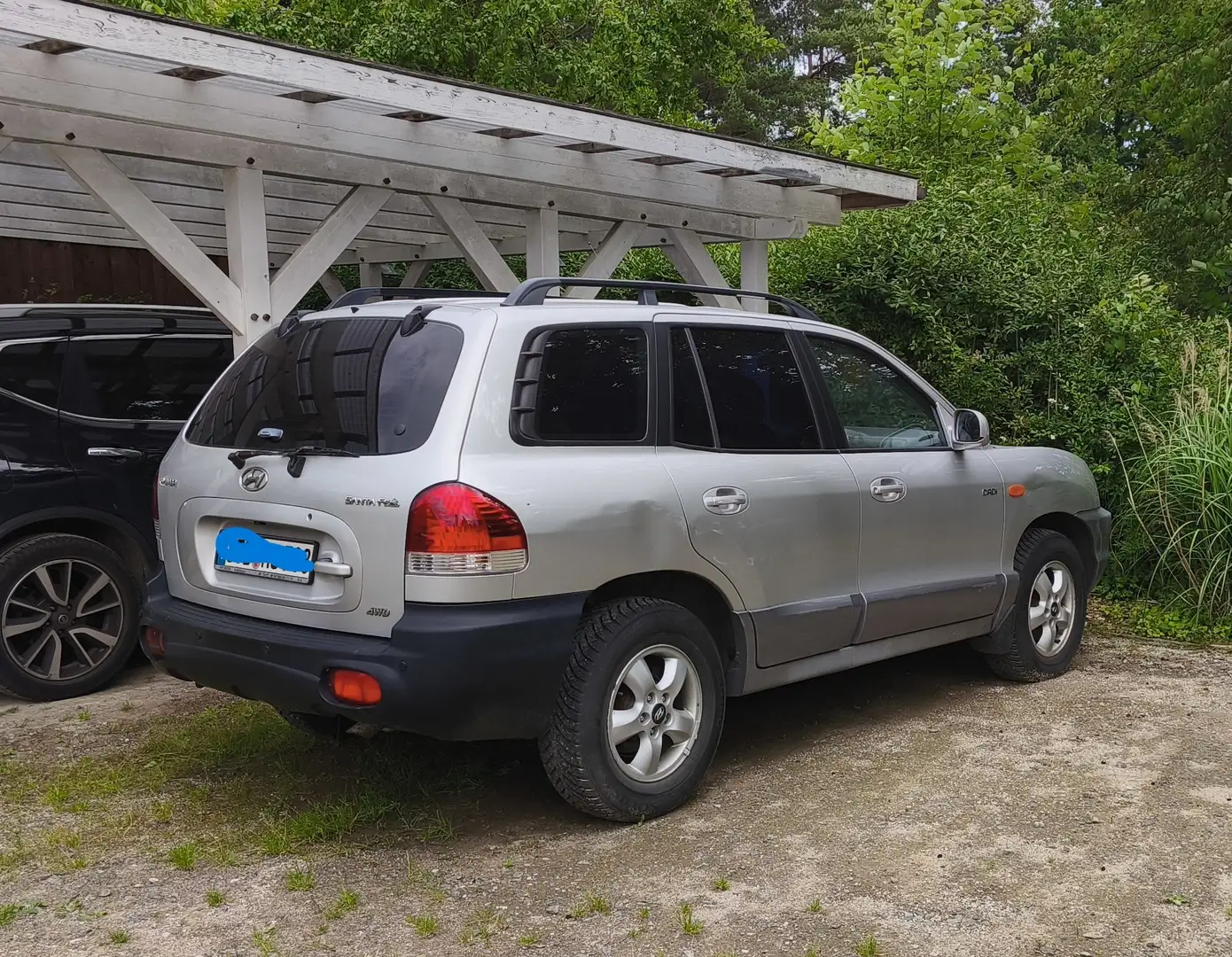 Hyundai SANTA FE 2.0 CRDI VGT 4WD GLS Zilver - 2