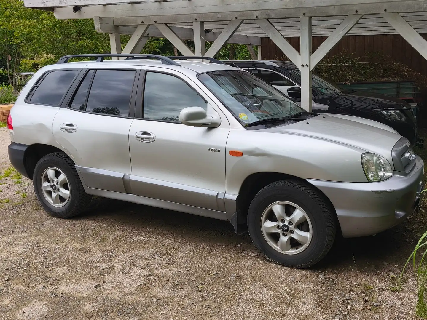 Hyundai SANTA FE 2.0 CRDI VGT 4WD GLS Zilver - 1