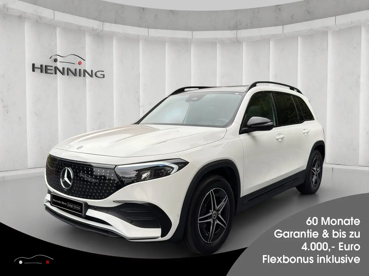 Mercedes-Benz EQB 350 AMG 4Matic Night Panorama Distronic Totw Weiß - 1