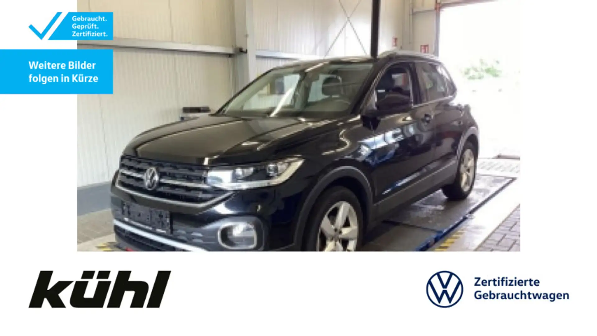Volkswagen T-Cross 1.0 TSI DSG Style LED ACC Kamera Navi Schwarz - 1