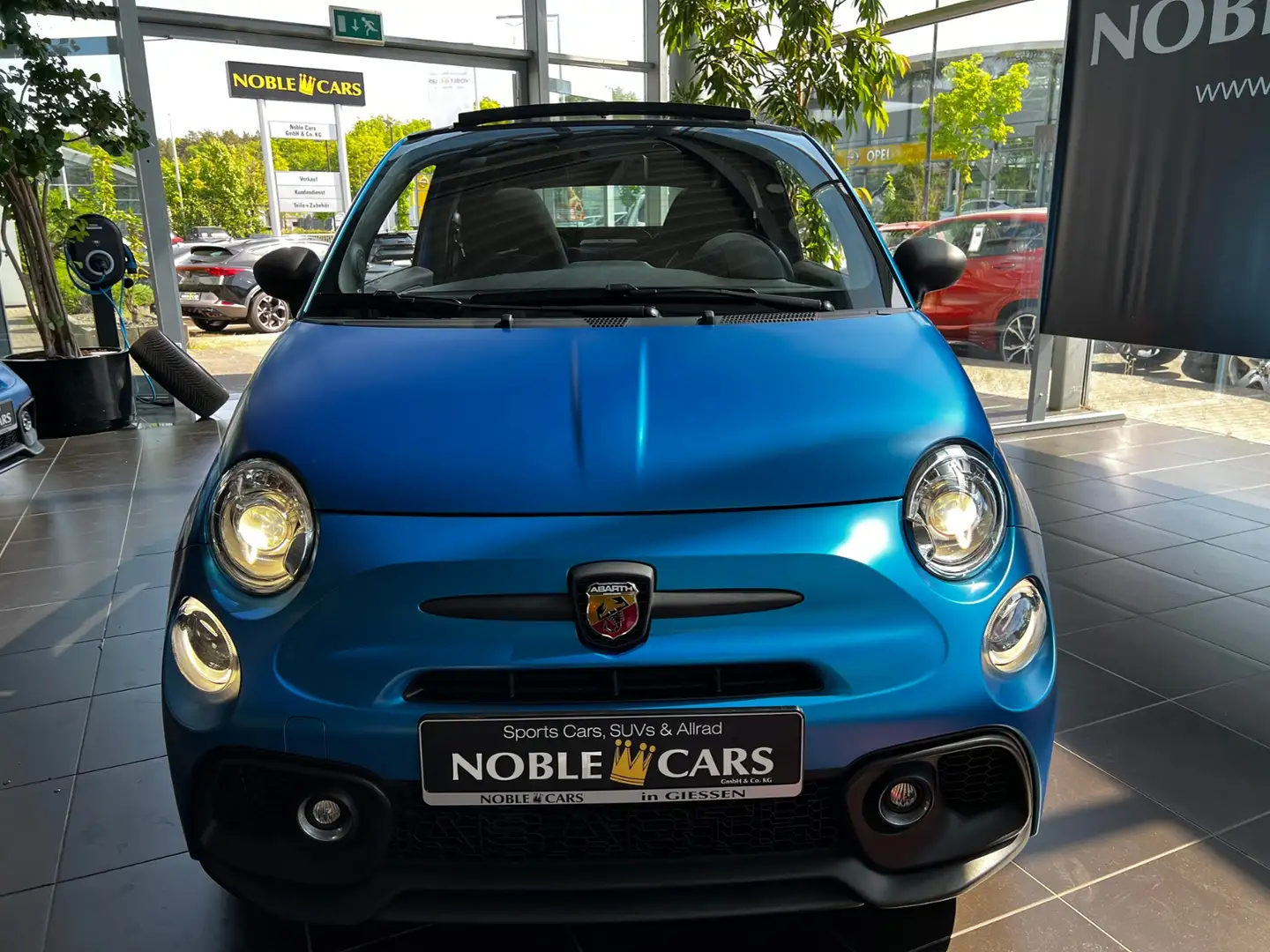 Abarth 595C Competizione BEATS XENON NAVI Niebieski - 2