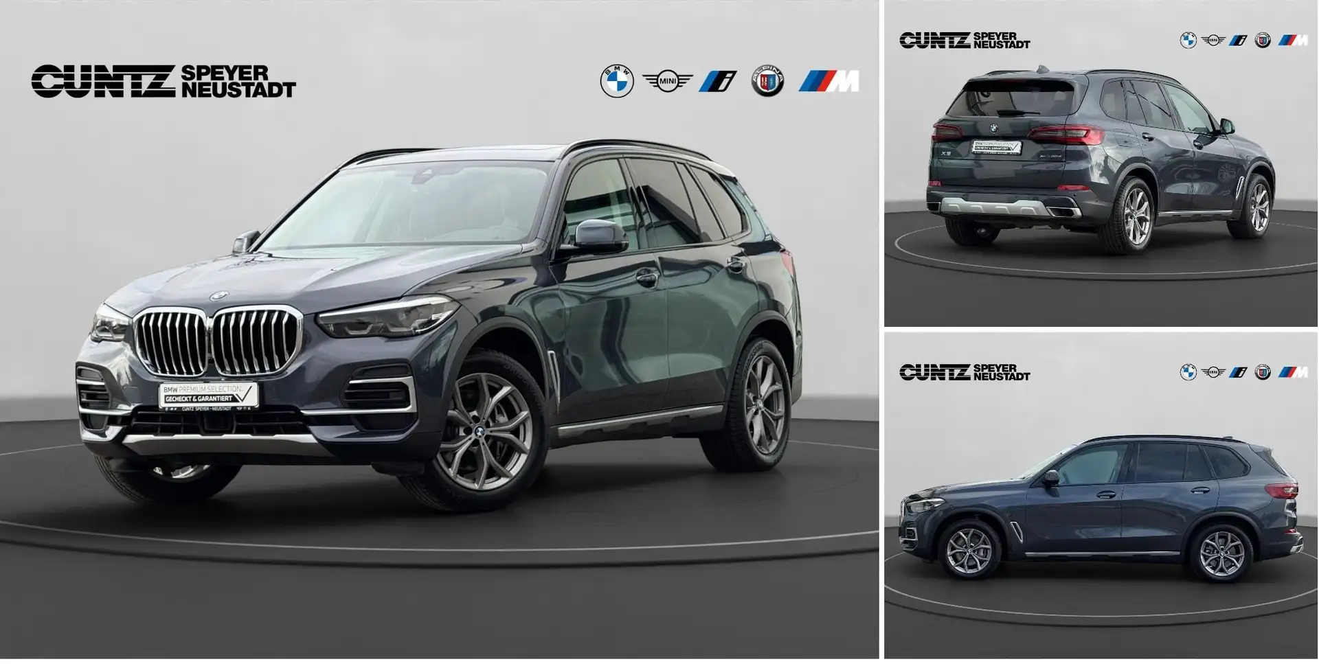 BMW X5 xDrive30d Anhängerk. Parkassist Panorama Standheiz Grau - 1