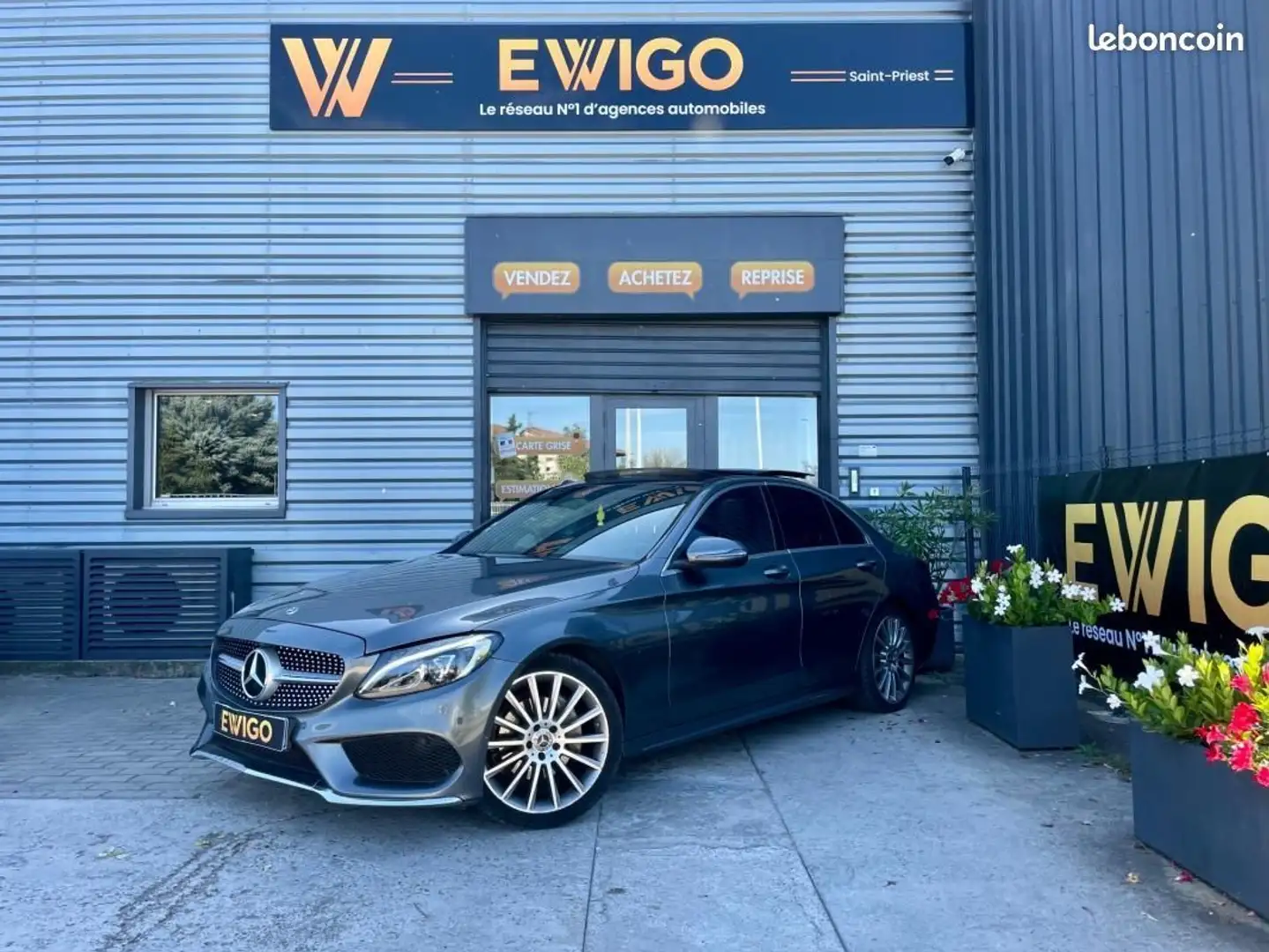 Mercedes-Benz Mercedes 2.2L 170ch AMG Line Toit Ouvrant Caméra de Recul Grau - 1