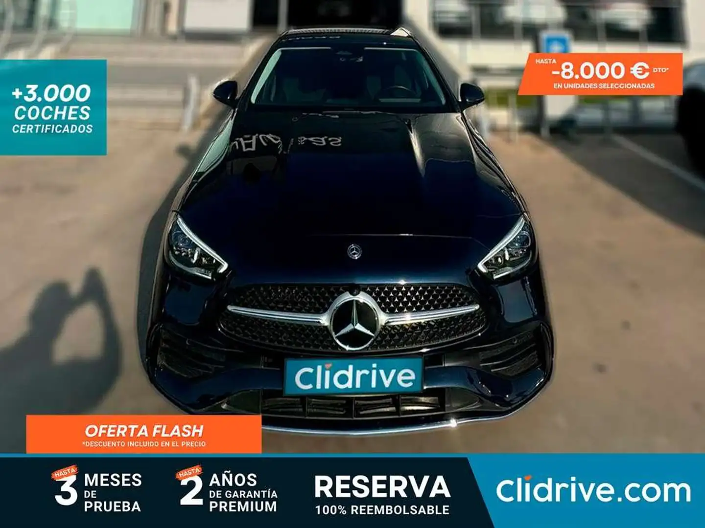 Mercedes-Benz C 200 Bleu - 1