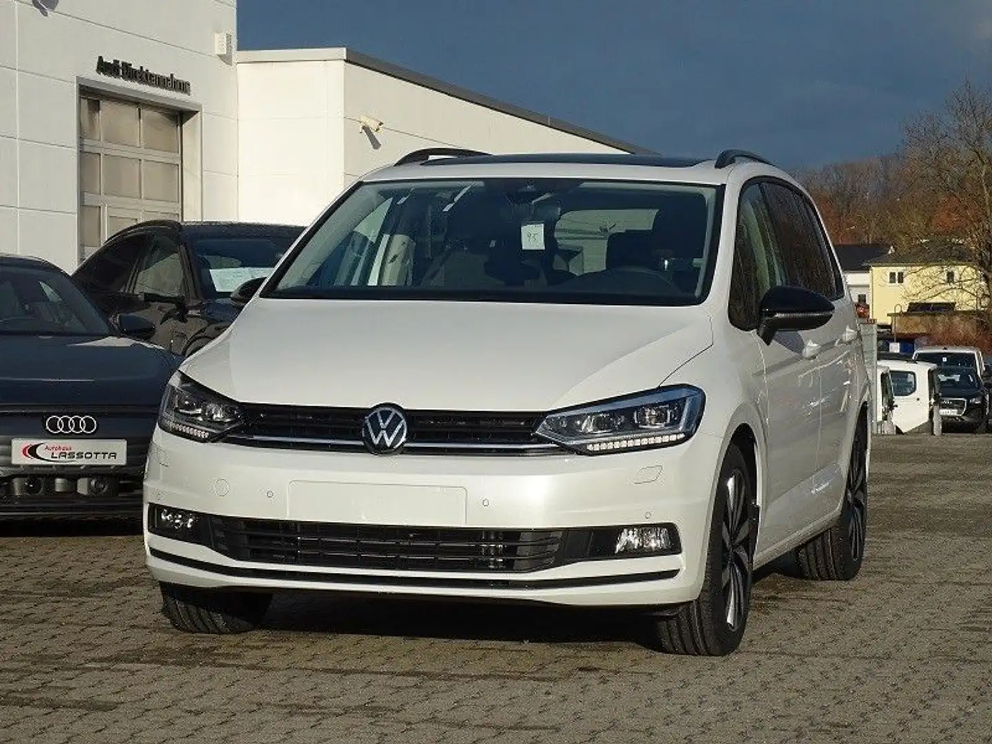 Volkswagen Touran 2.0 TDI DSG Highline "Black Style" Blanc - 2