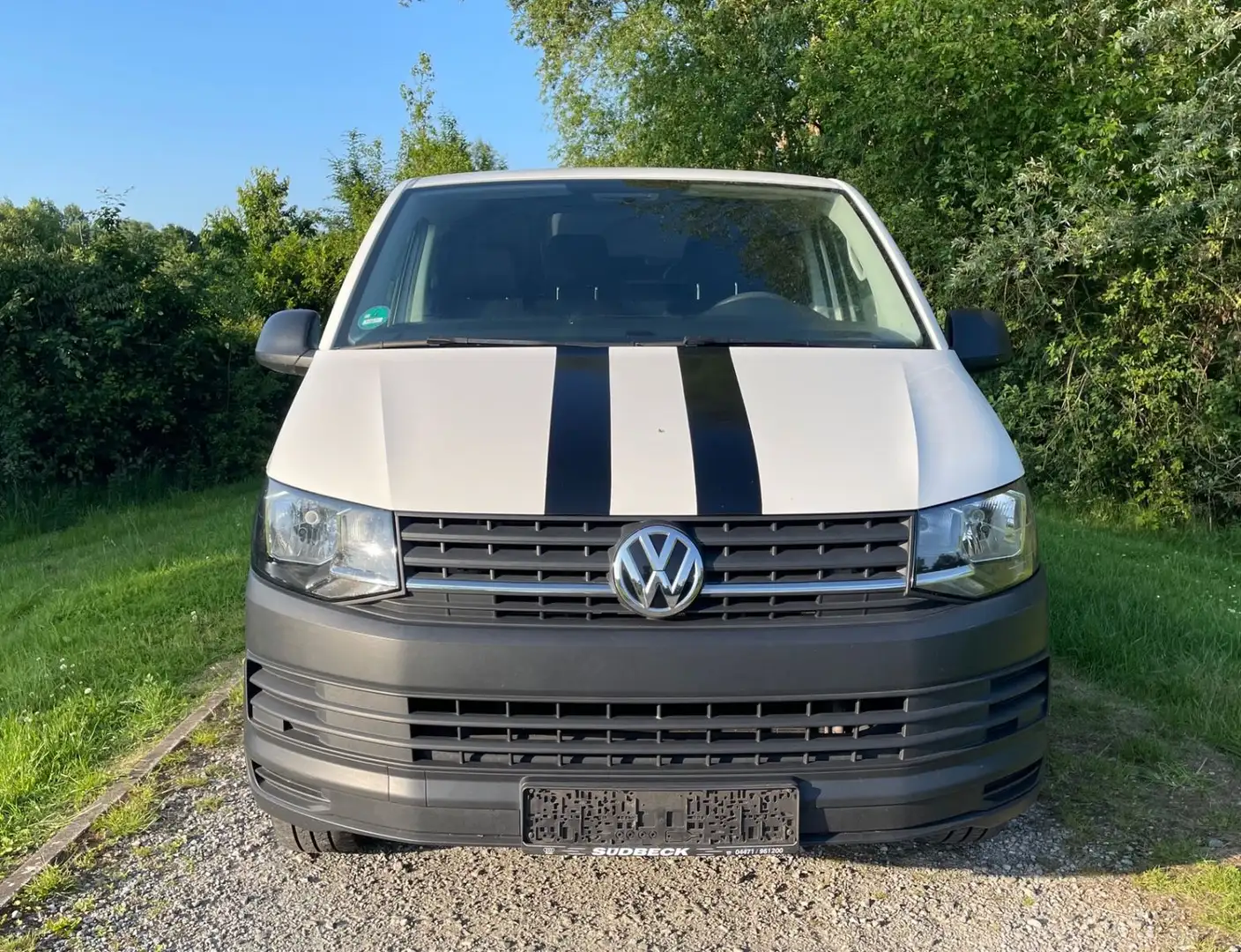 Volkswagen T6 Transporter Lang Kasten 2.0l TDI Tüv=Neu! VB Blanc - 2