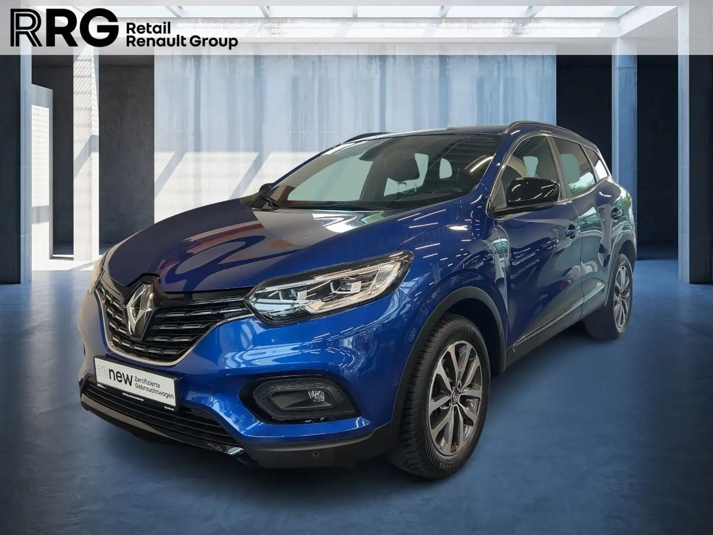 Renault Kadjar TCe 140 EDC GPF Black Edition Blau - 1