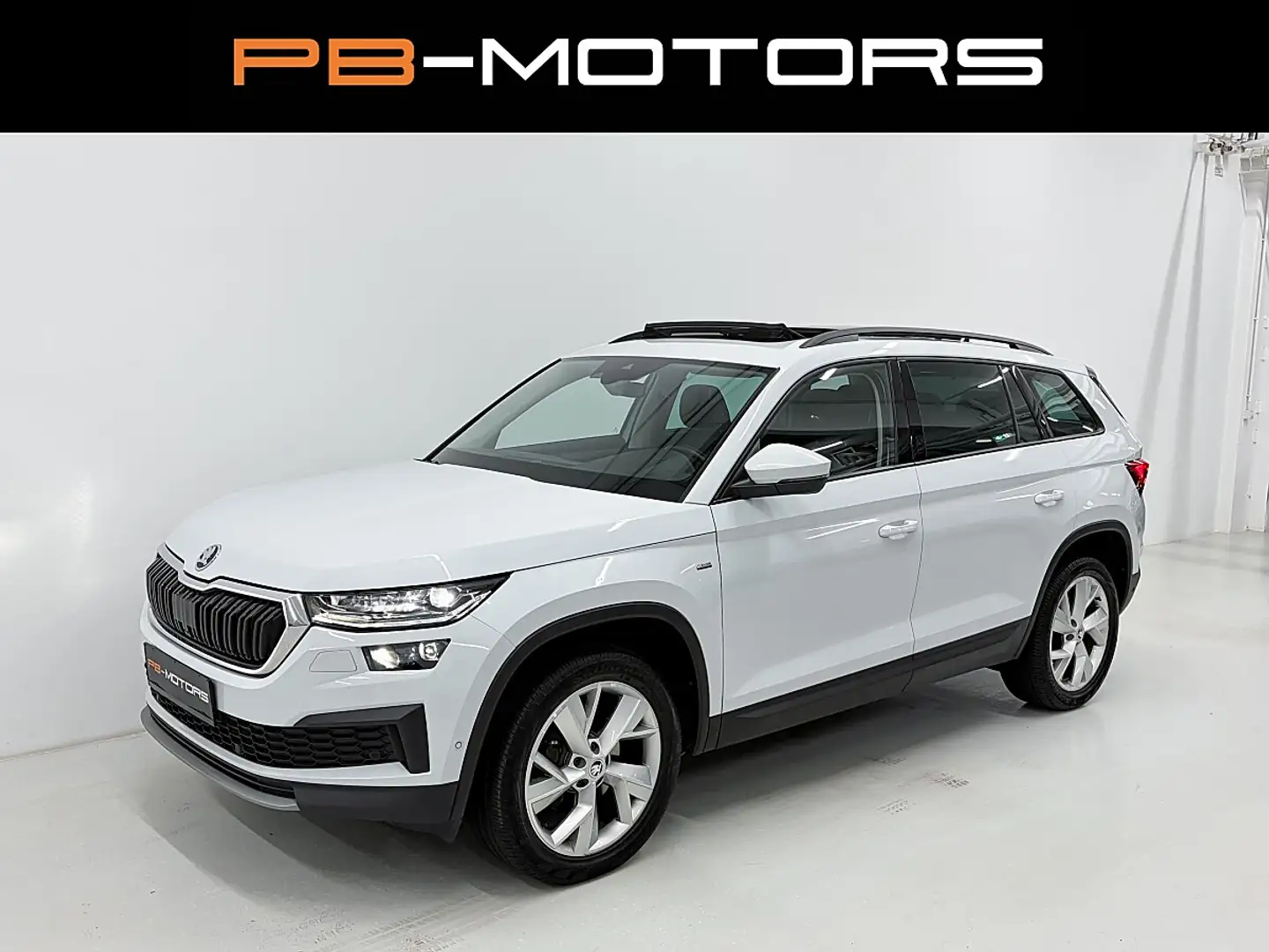 Skoda Kodiaq 2,0 TDI DSG Matrix LED Panorama Standheizung Ka... Weiß - 1