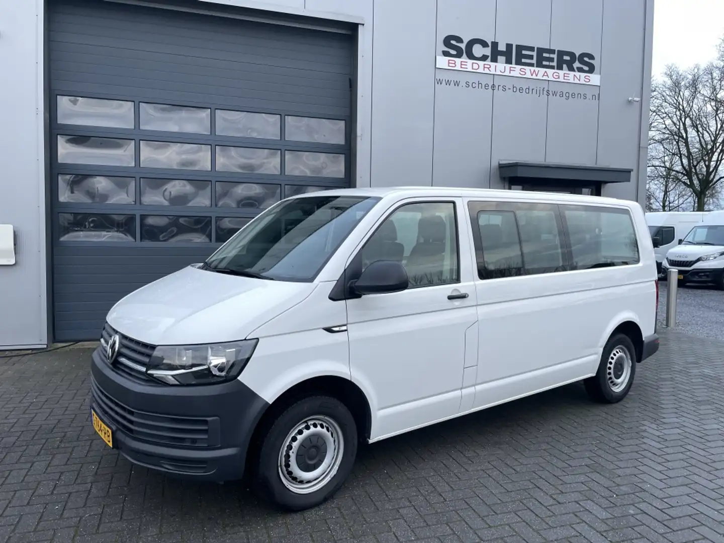 Volkswagen Transporter 2.0 TDI 150PK Aut. Lang 9-persoons | € 21.445 excl Blanc - 1