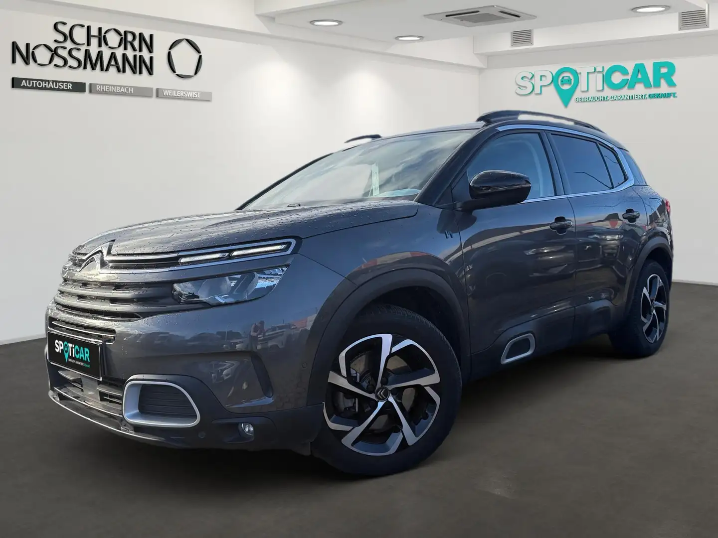 Citroen C5 Aircross C5 AIR HYBRID 225E-EAT8 FEELPACK.1.HAND,NAVI,RÜCKF Grau - 1