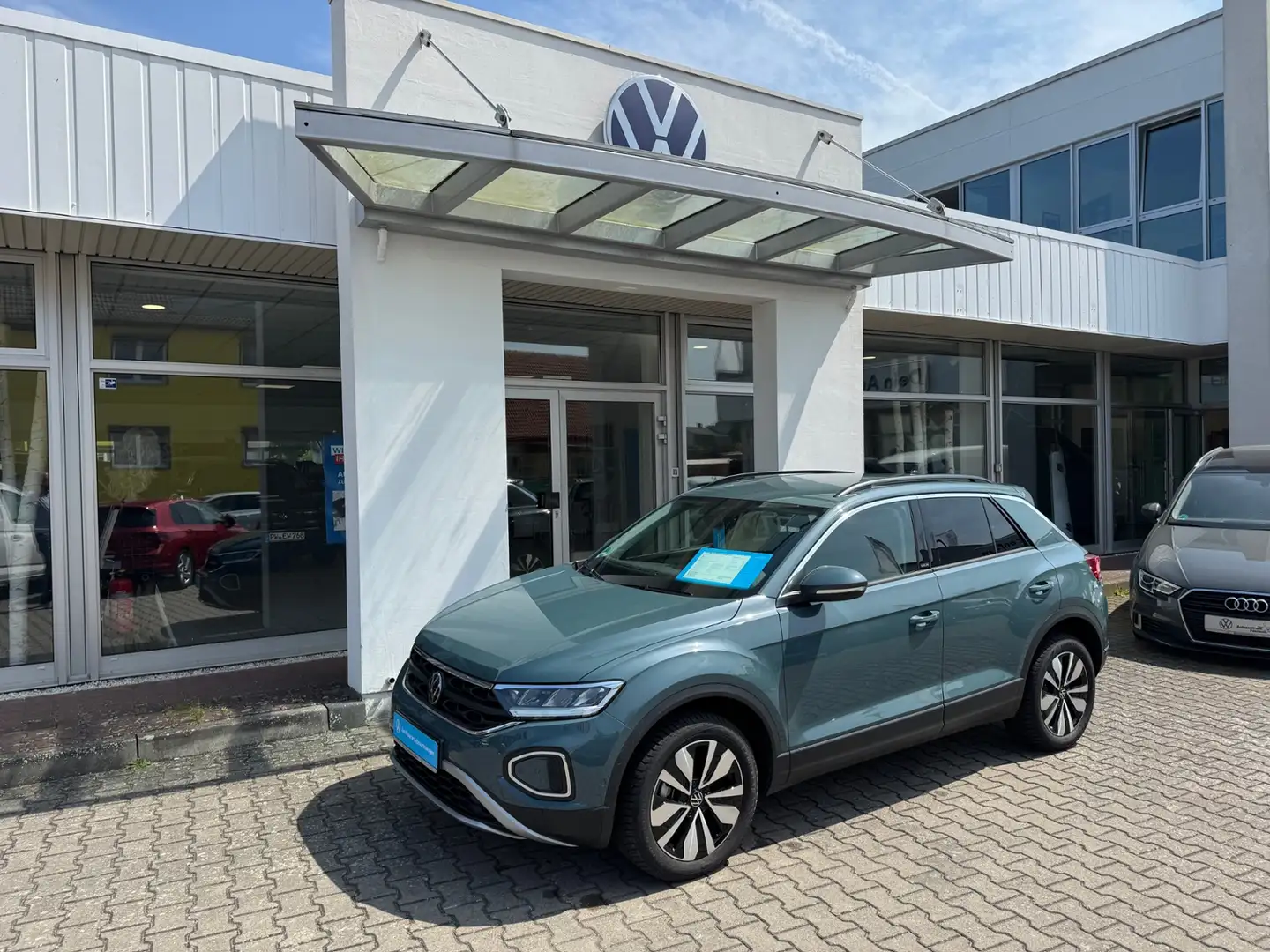 Volkswagen T-Roc 1.0 TSI MOVE Anschlussgarantie Blau - 2