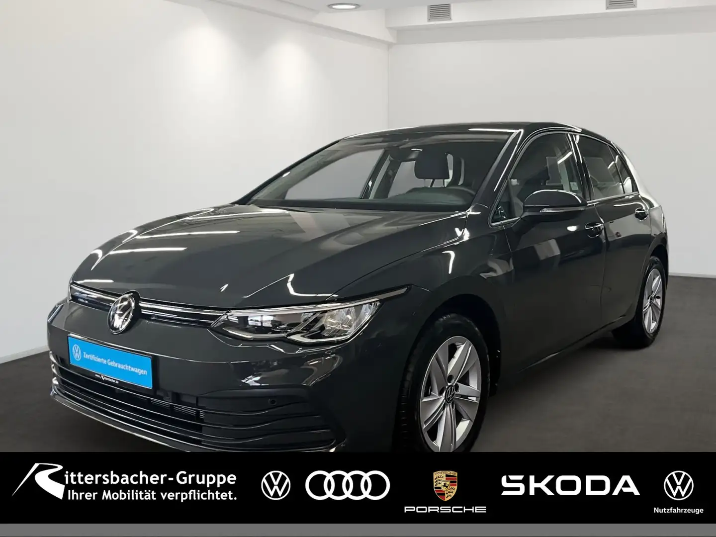 Volkswagen Golf VIII 2.0 TDI Life Digital Cockpit Navi LED Grau - 1