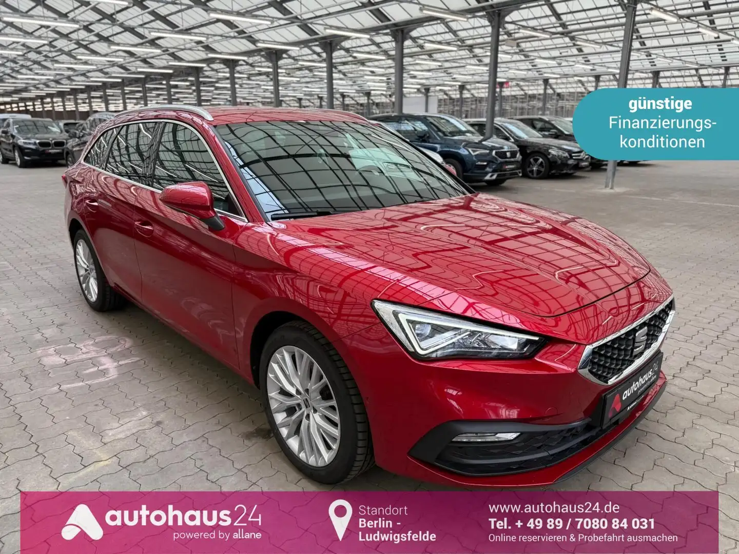 SEAT Leon Sportstourer  1.5 eTS|IXcellence|DSG|LED Rot - 1