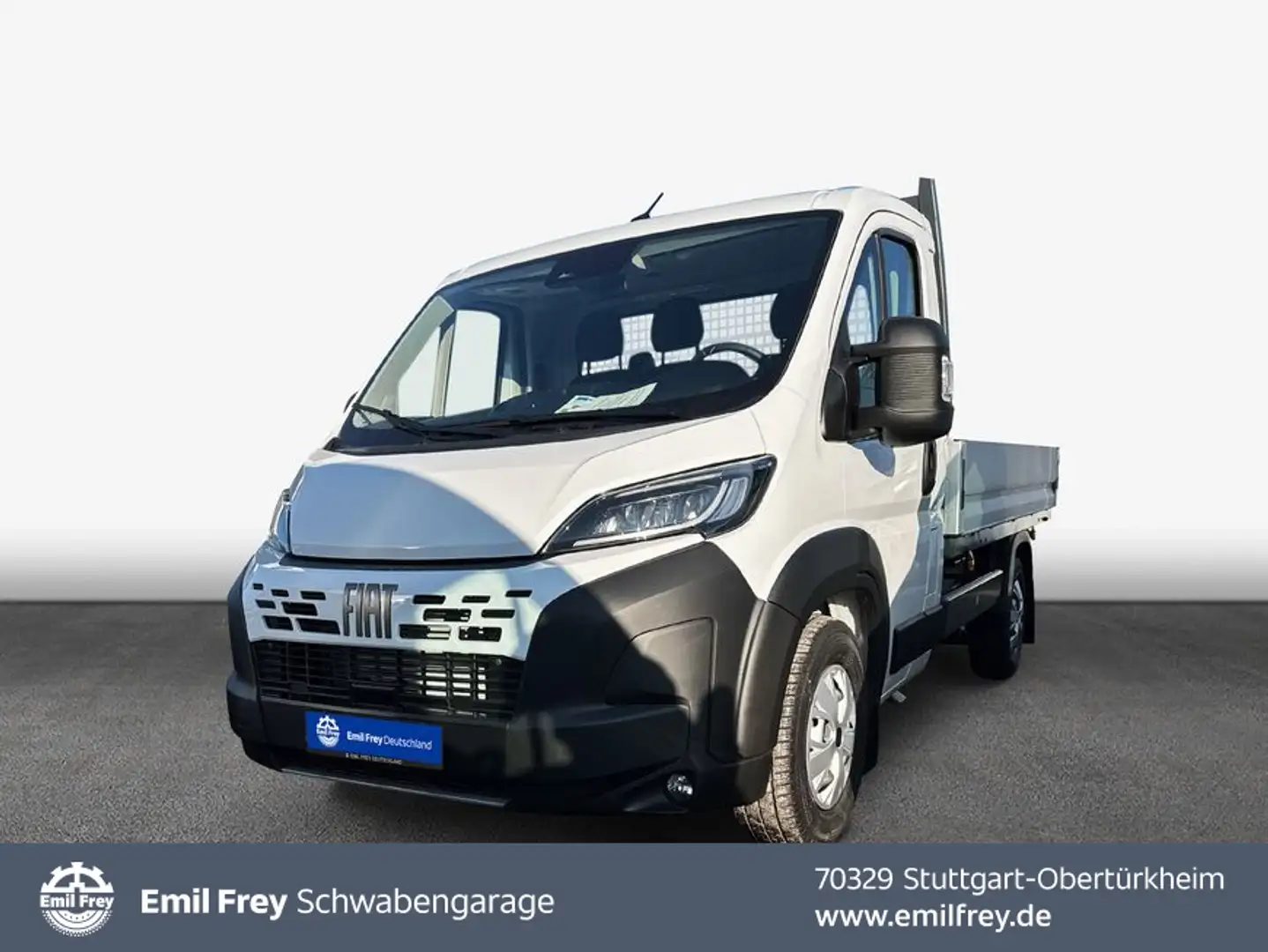 Fiat Ducato L2 Pritsche 140PS *Standheizung*AHK*Allwett Wit - 1