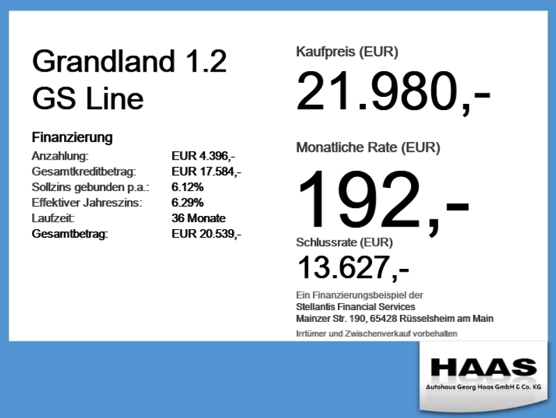 Opel Grandland 1.2 GS Line Navi, Alcantara Leder — photo 4