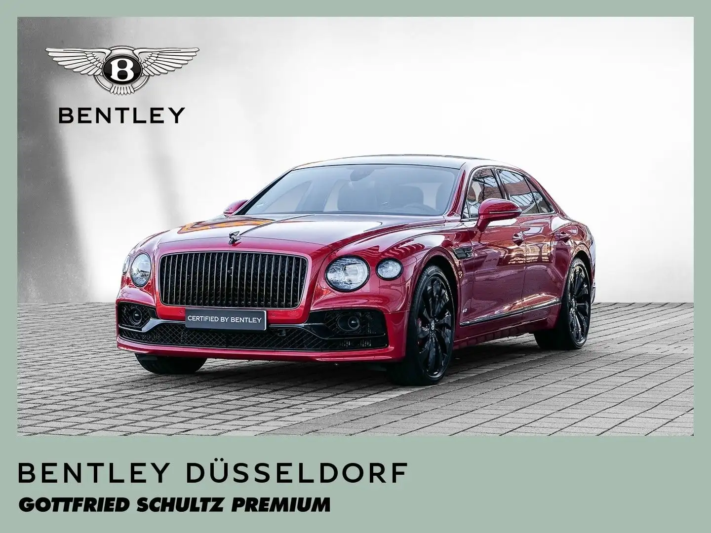 Bentley Flying Spur V8 // BENTLEY DÜSSELDORF Kırmızı - 1