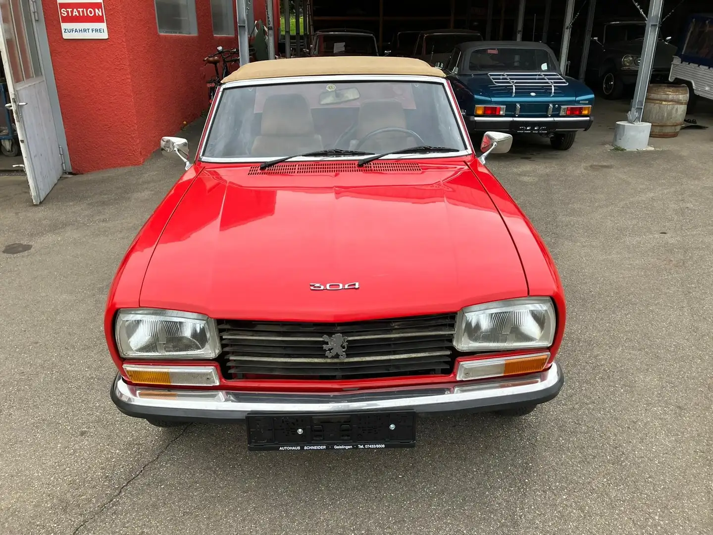 Peugeot 304 cabriolet S Rood - 1