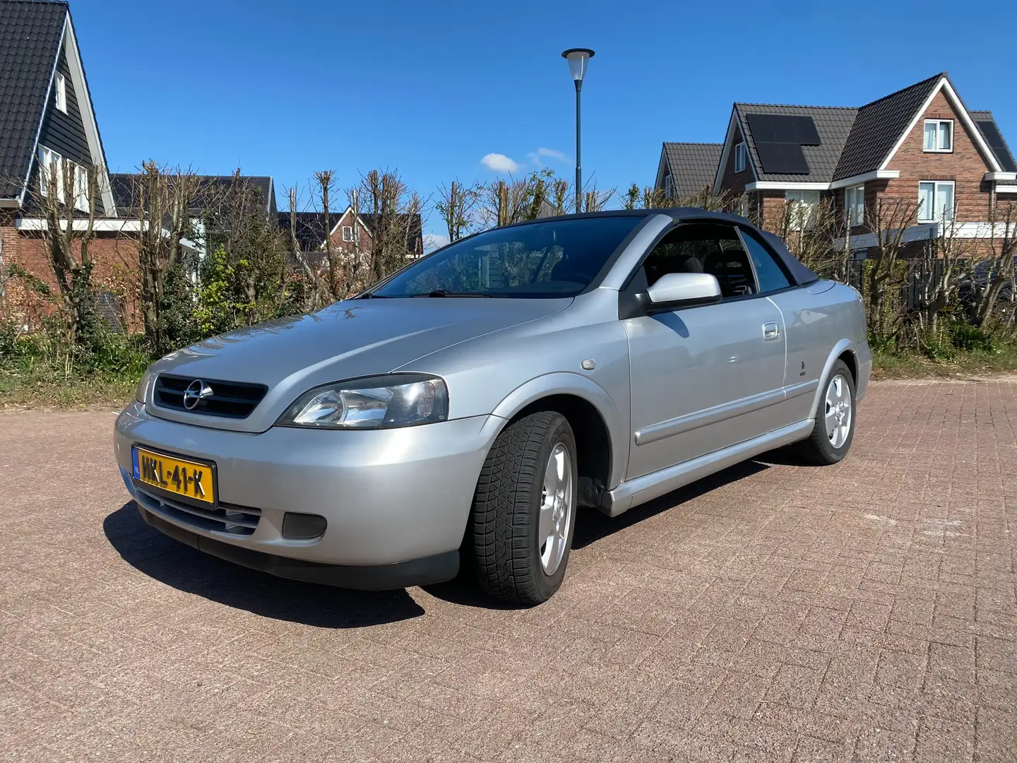 Opel Astra G Astra 1.8-16V Bertone 67821 kilometer Zilver - 1