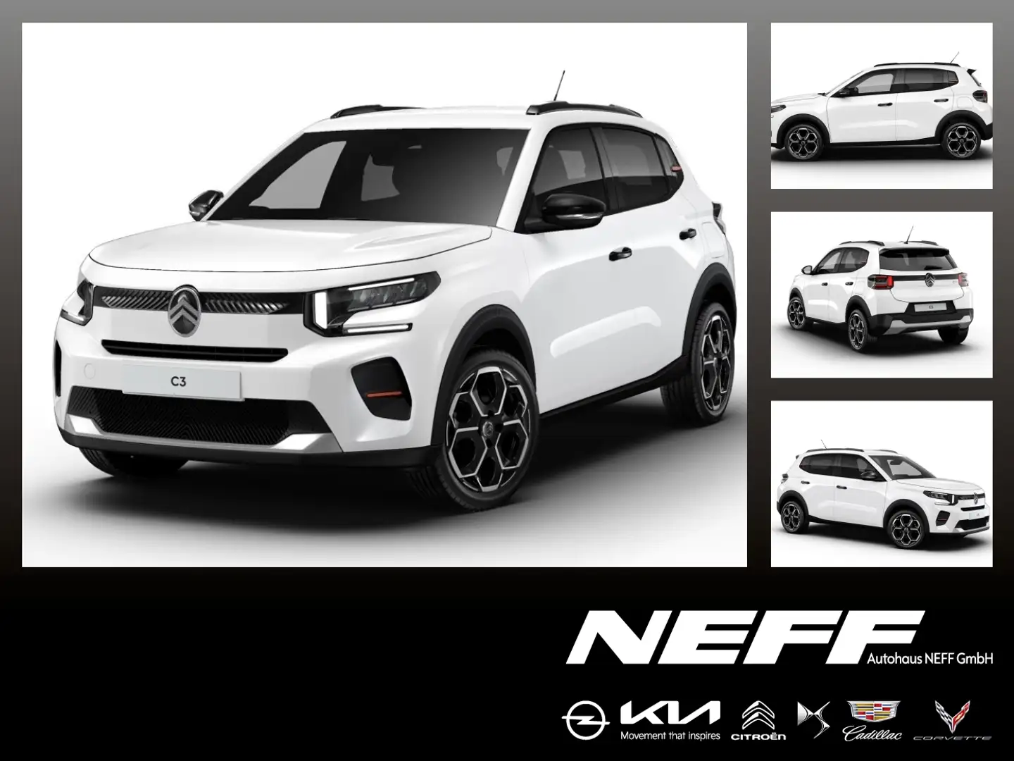 Citroen C3 | MAX | 100PS | NAV | KAM | LED | Weiß - 1