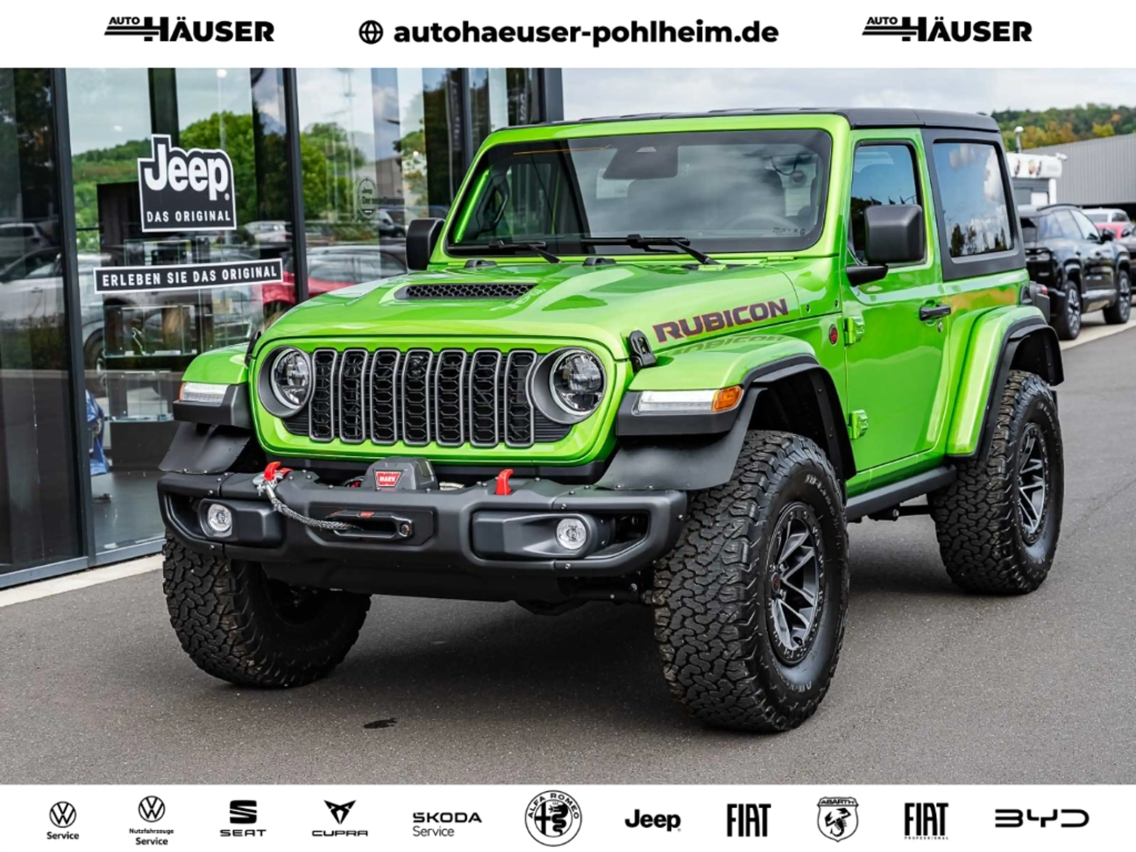 Jeep Wrangler 2.0 2-Door Rubicon Xtreme SOFORT WINDE AHK EU-NAVI