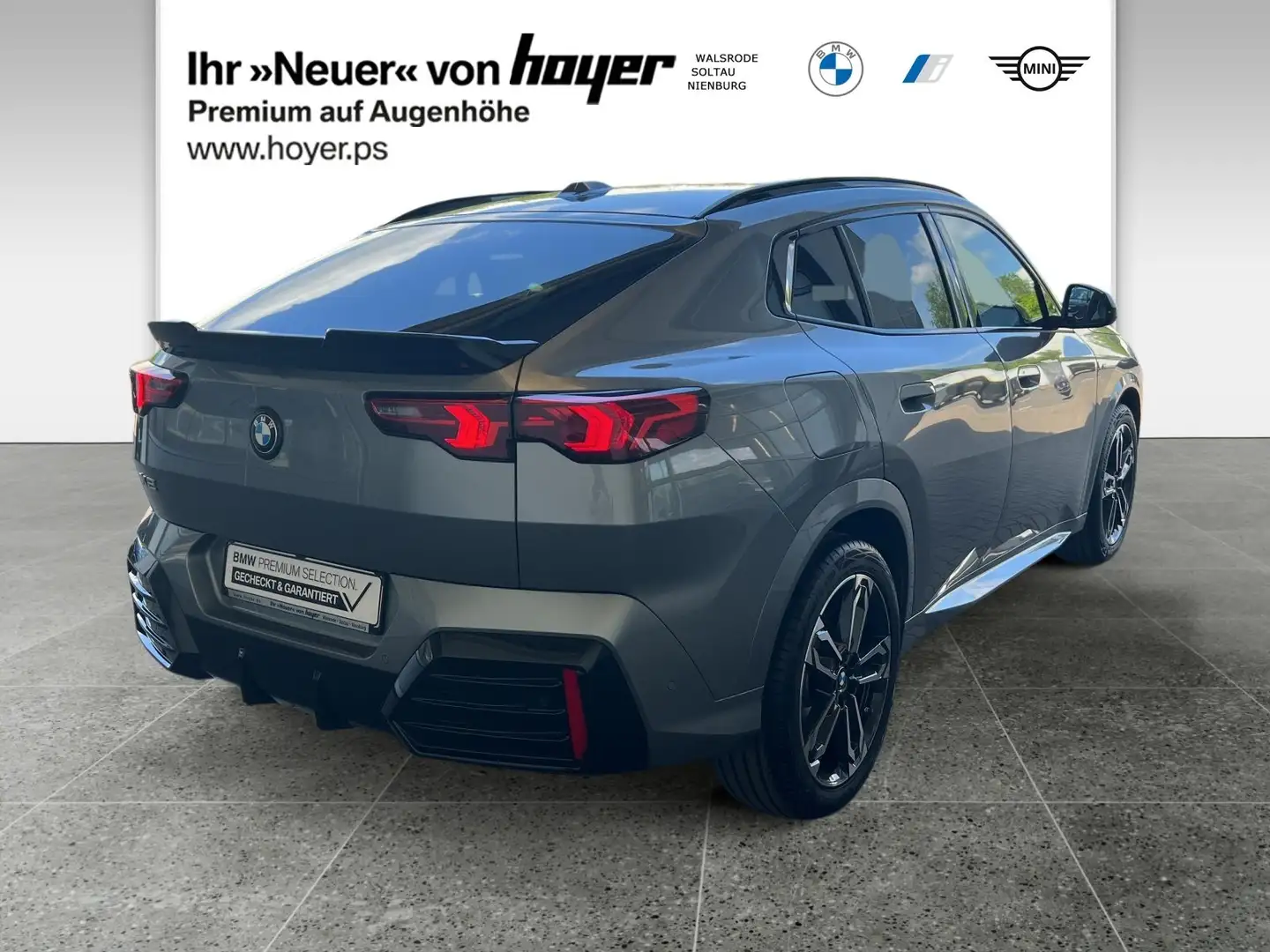 BMW X2 sDrive18d M Sportpaket DAB LED RFK Klimaaut. Gris - 2