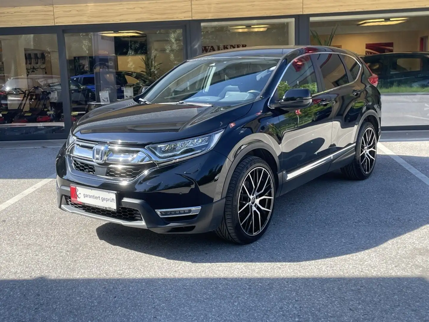 Honda CR-V 2,0 i-MMD Hybrid Elegance AWD Aut. Schwarz - 1
