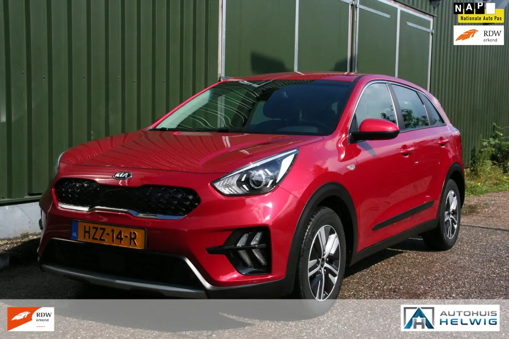 Kia Niro 1.6 GDi Hybrid DynamicLine, AIRCO, NAVIGATIE, CAME Rood - 1