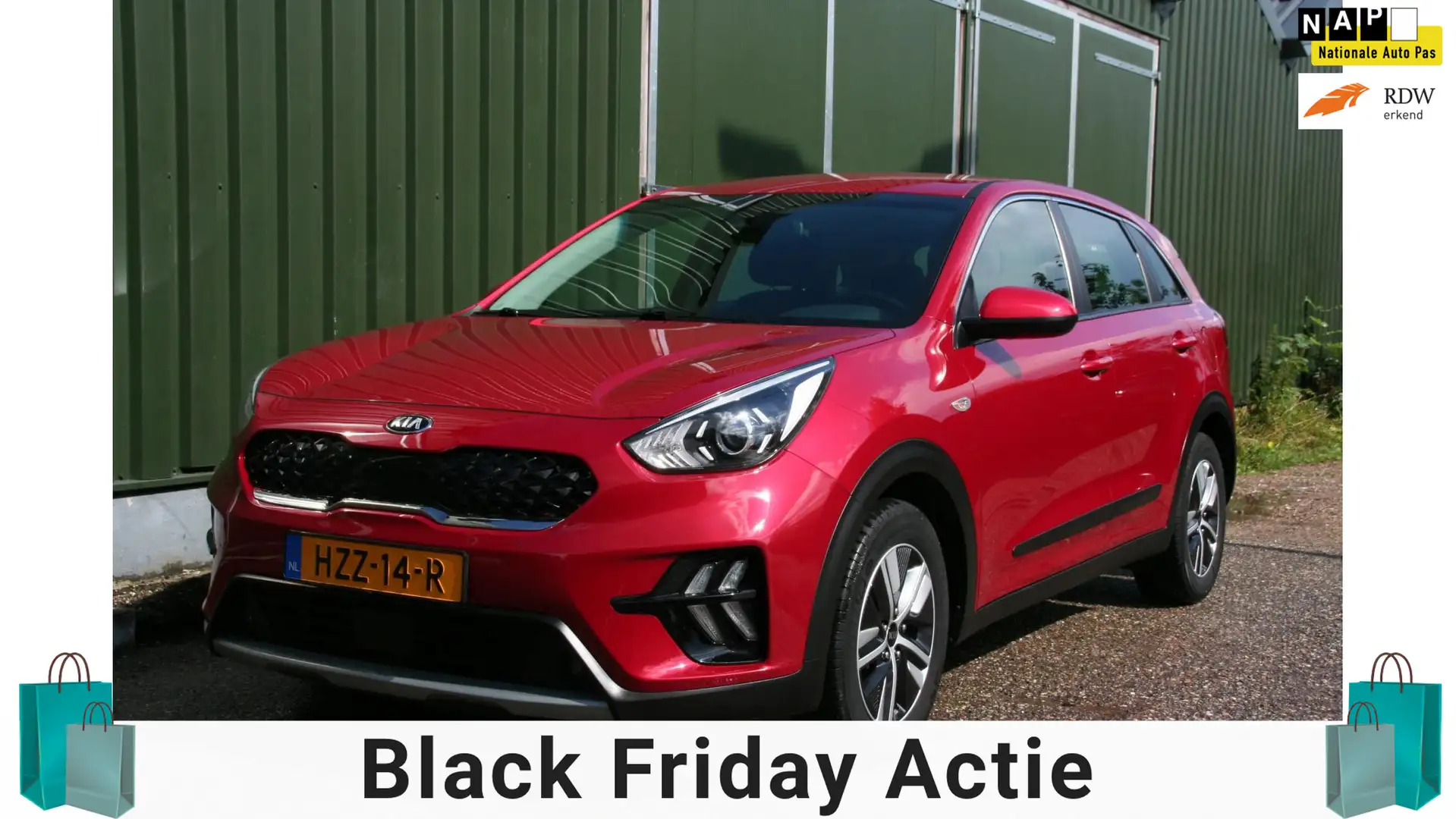 Kia Niro 1.6 GDi Hybrid DynamicLine, AIRCO, NAVIGATIE, CAME Rot - 1