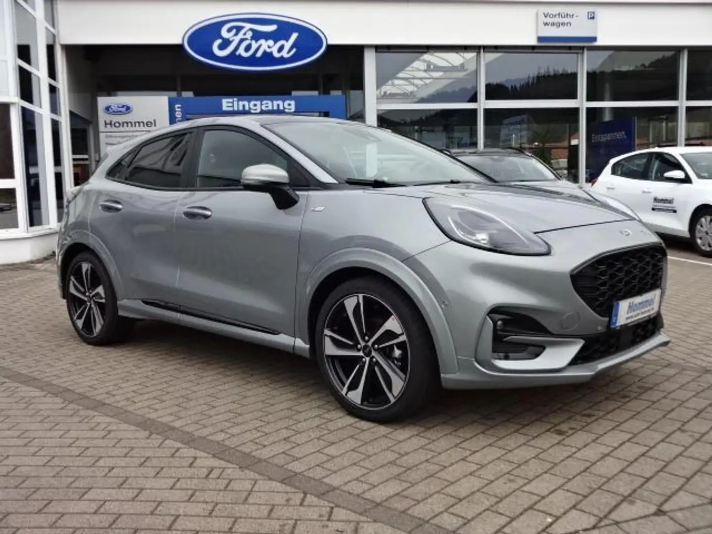 Ford Puma ST-Line X HYBRID LED+NAVI+DAB+iACC+TWA+PANODACH Silber - 1