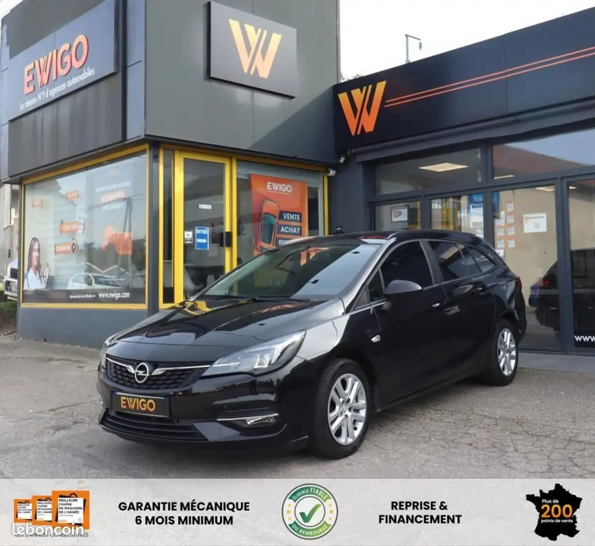 Opel Astra SPORTS TOURER 1.2 T 110 CH EDITION CARPLAY Noir - 1
