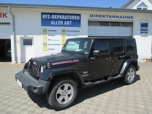 Jeep Wrangler 2.8 CRD Autom. Unlimited Sahara, Leder