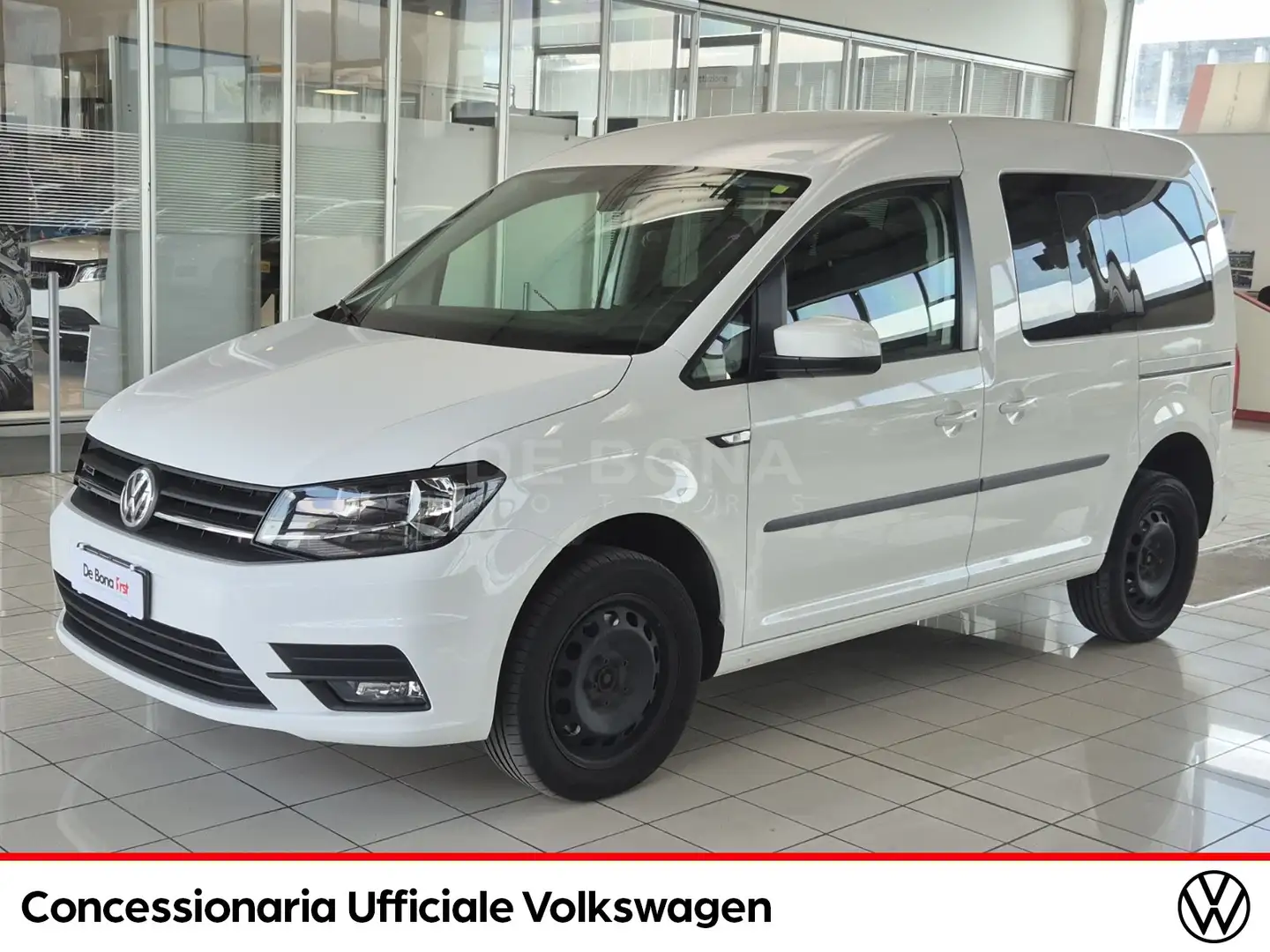 Volkswagen Caddy 2.0 tdi 122cv 4motion plus e6 White - 1