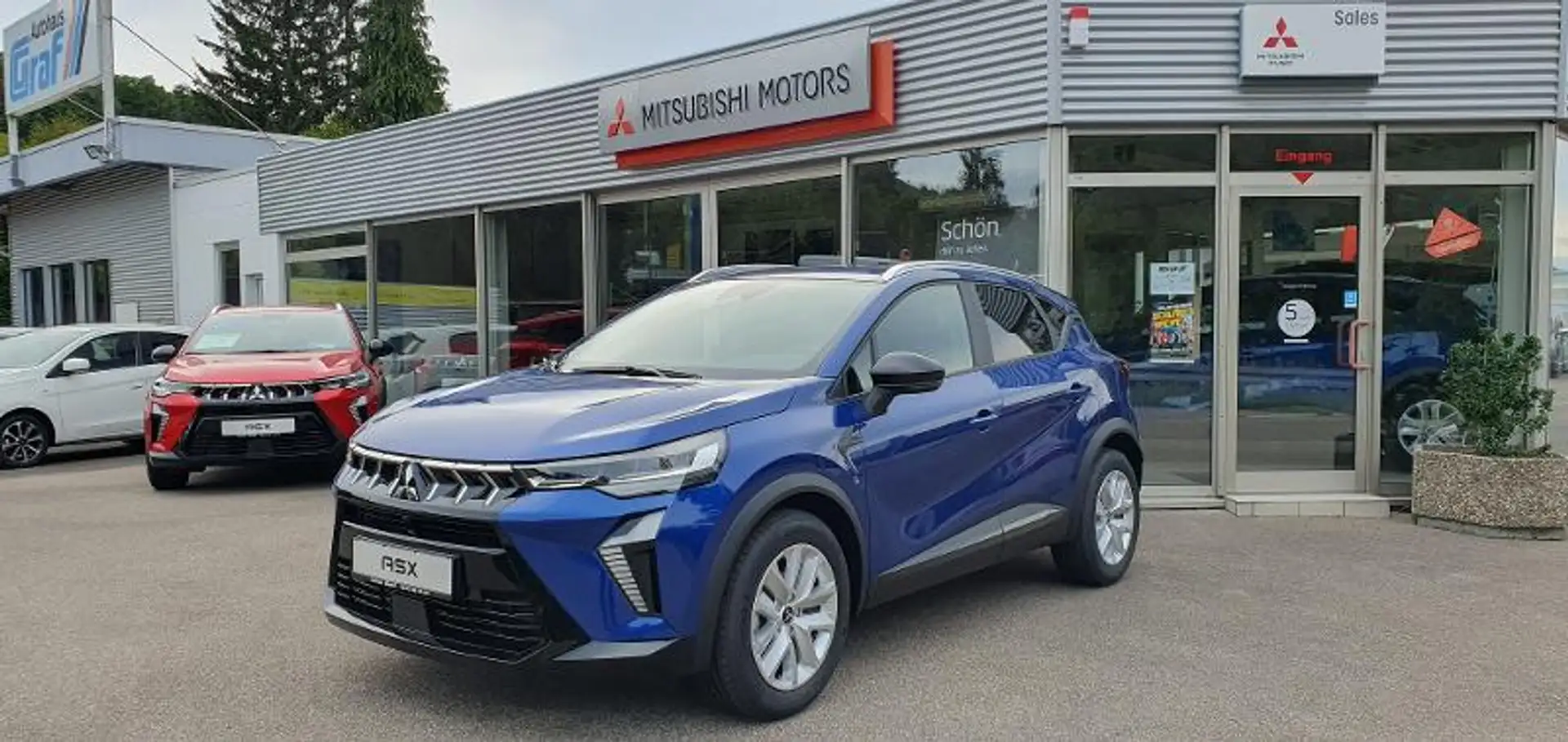 Mitsubishi ASX PLUS 1.3 T-Benziner KLIMA/LED/DAB+/SHZ Azul - 1