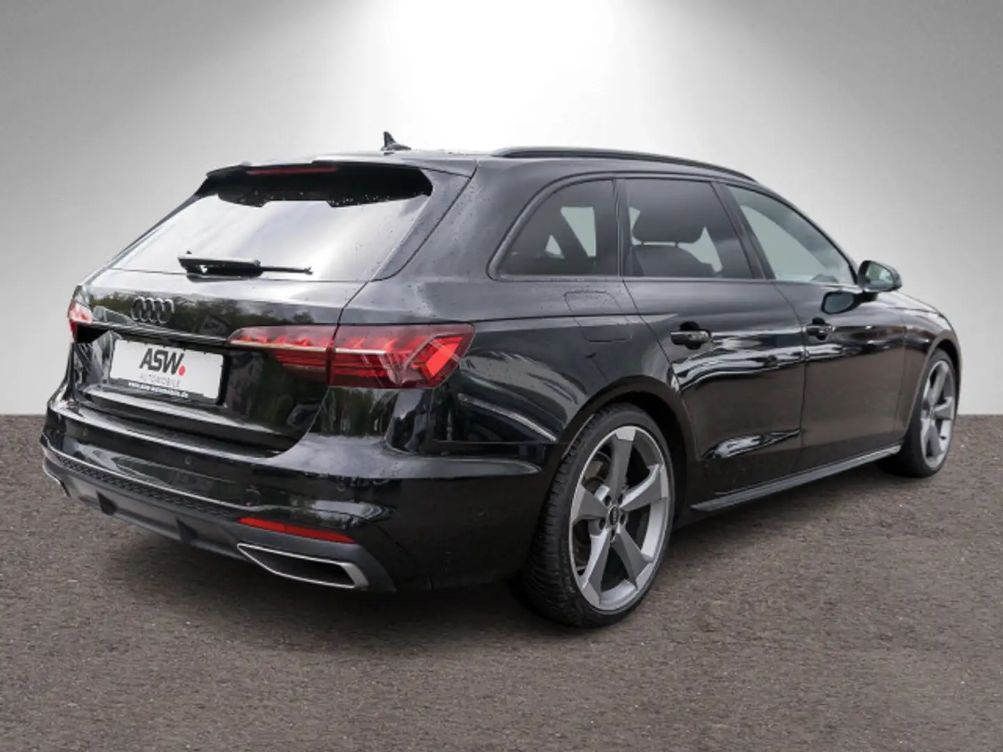 Audi A4 S line 40 TFSI S tronic LED NAVI RFK VC Zwart - 2