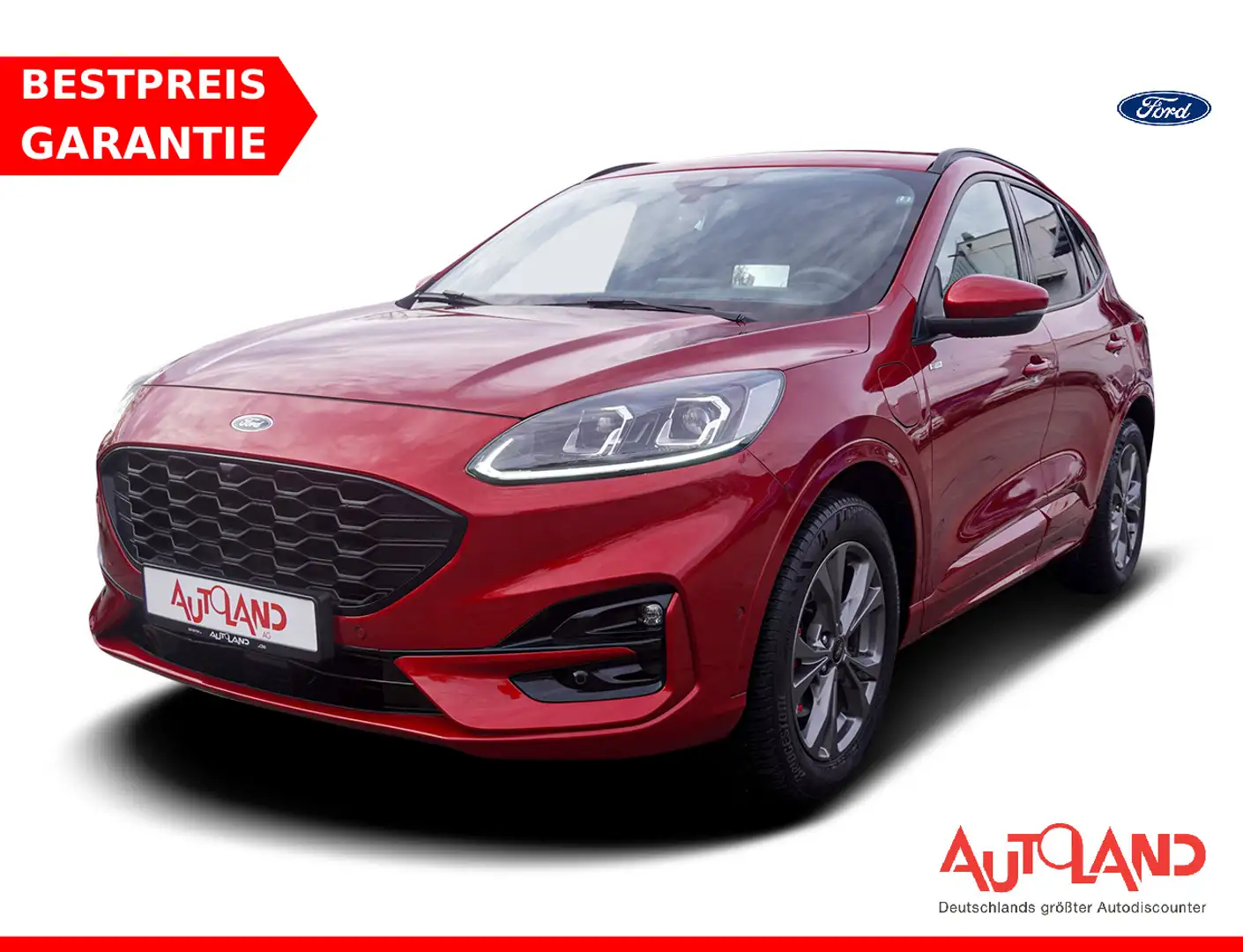 Ford Kuga Plug-In Hybrid ST-Line X LED Navi ACC B&O Rouge - 1