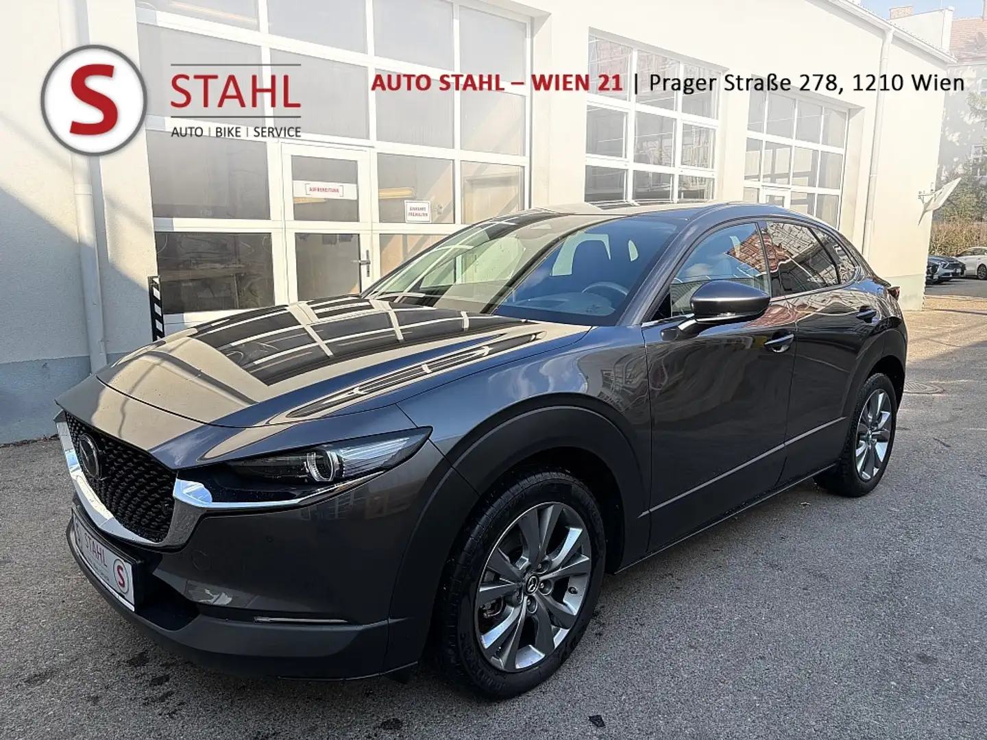 Mazda CX-30 e-Skyactive G140 Centre-Line Aut. AUTO STAHL WI... Grau - 1