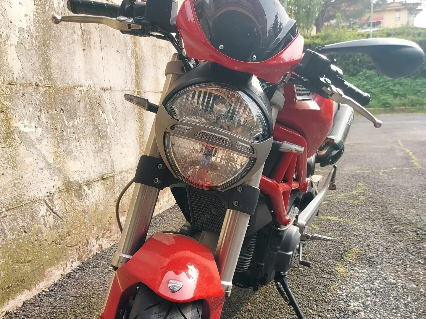 Ducati Monster 696 plus Piros - 1