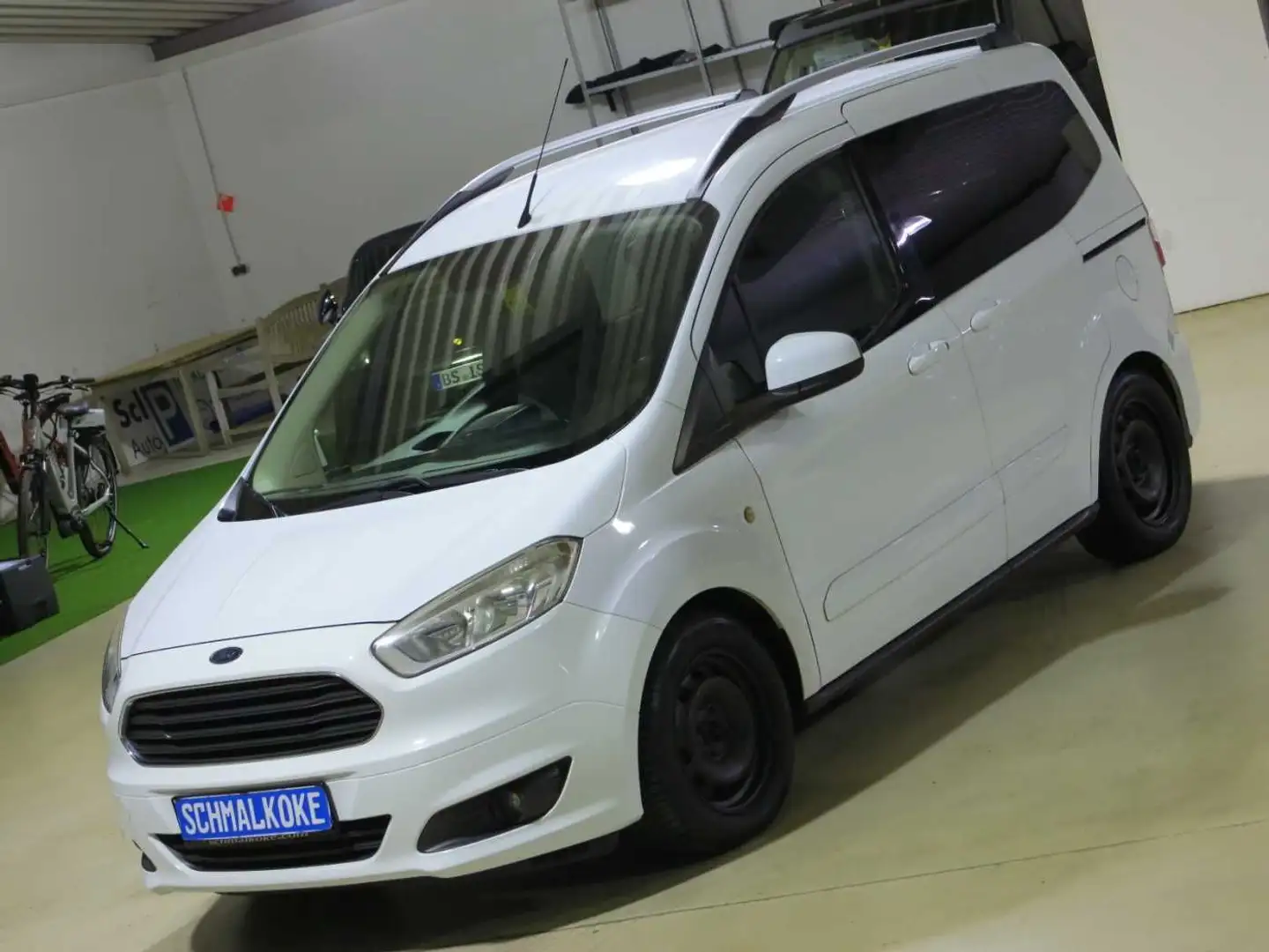 Ford Tourneo Courier 1.0 EcoBoost Trend Klima Weiß - 2