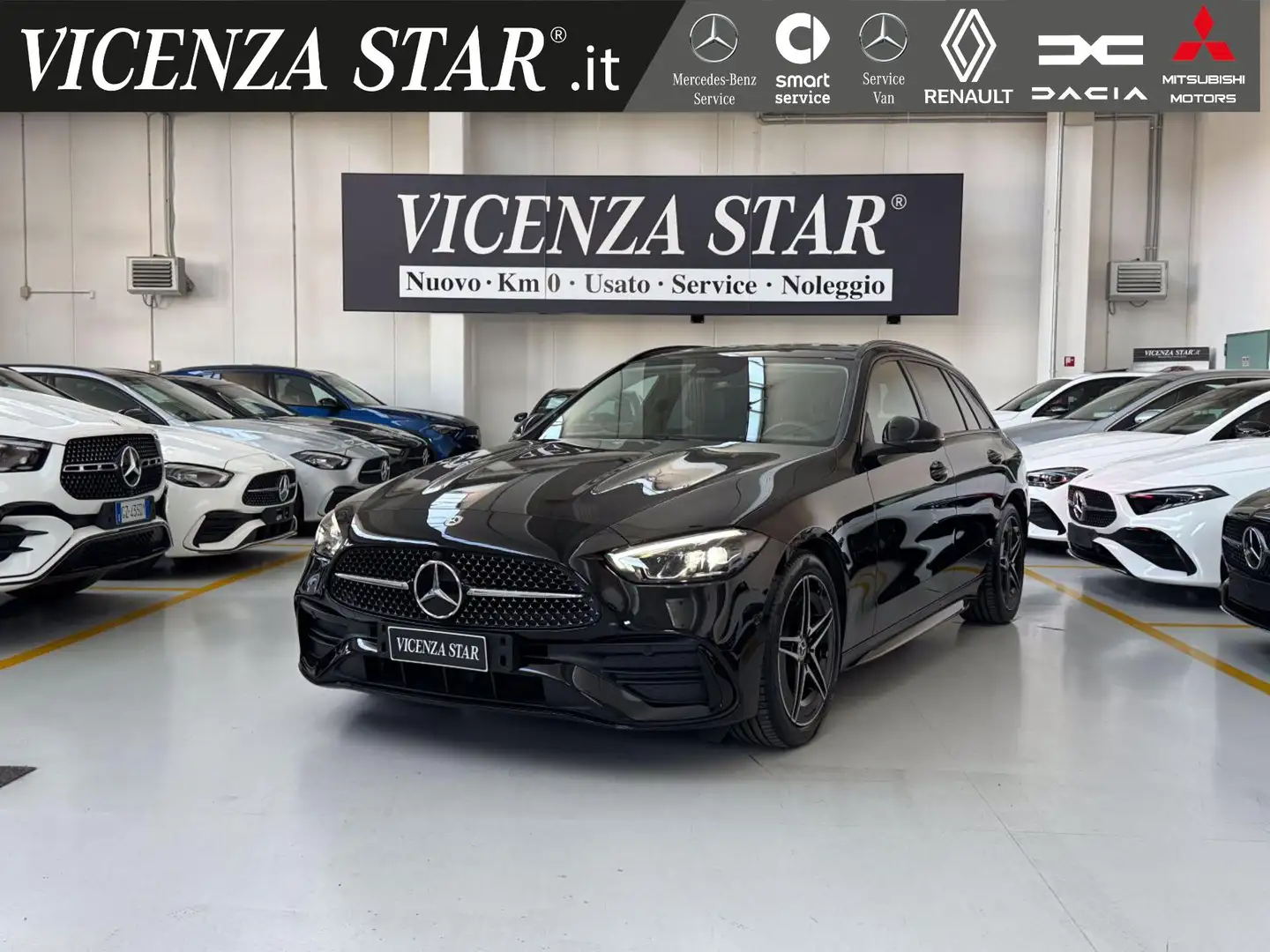 Mercedes-Benz C 200 d MHV S.W. AMG PREMIUM Noir - 1