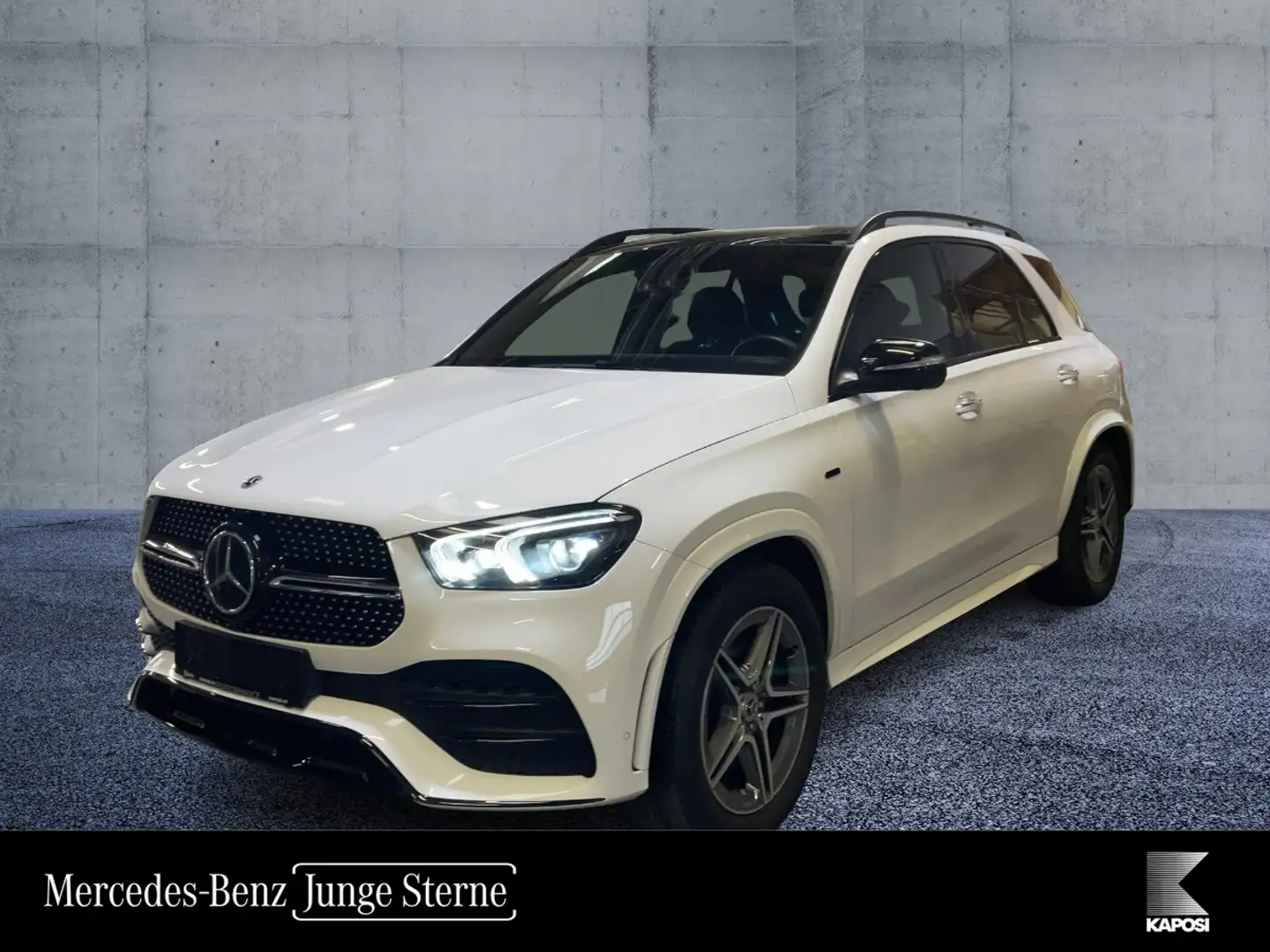 Mercedes-Benz GLE 350 de 4MATIC AMG Line Night FAP ACC KeyLess Blanc - 1