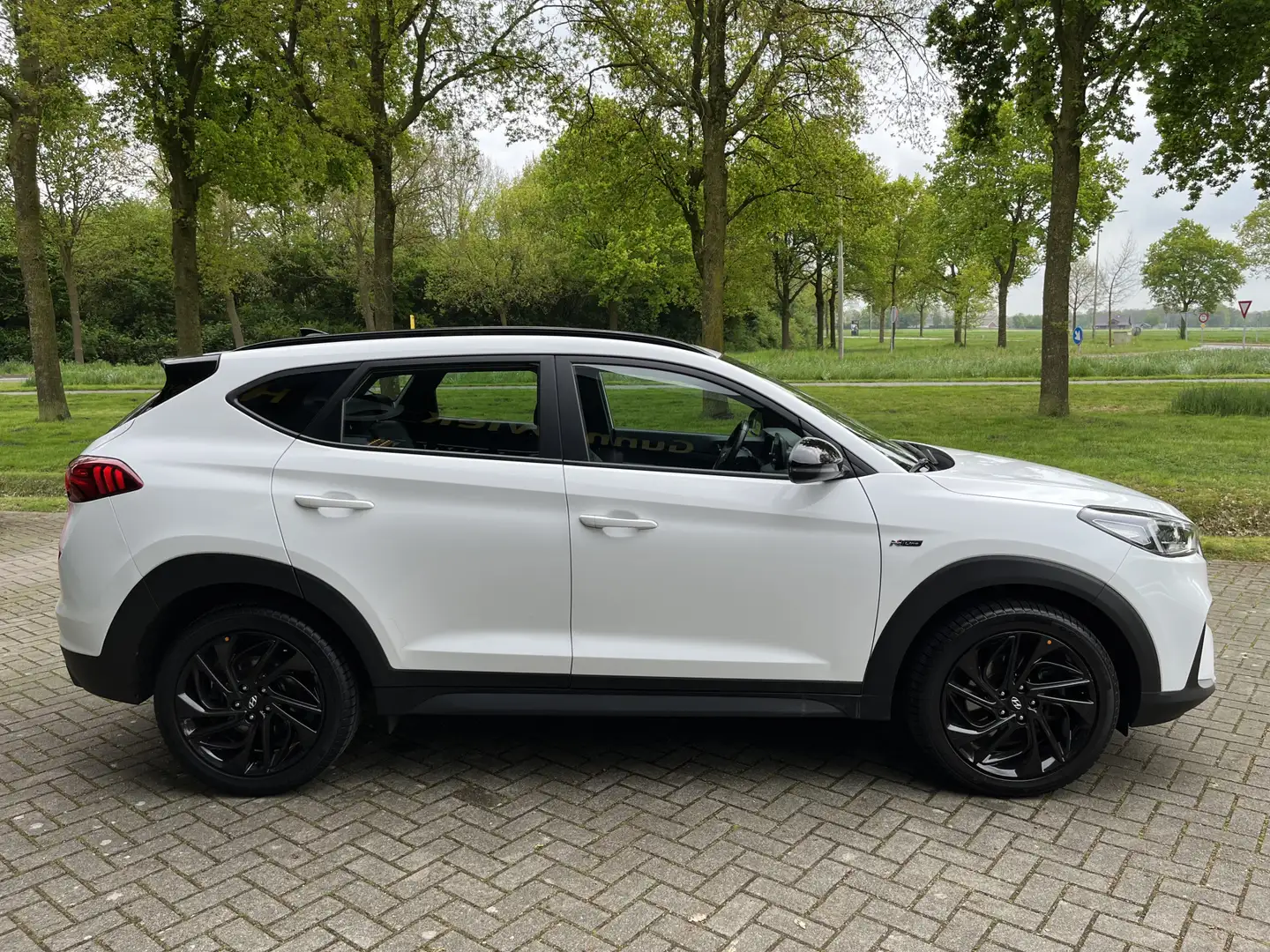 Hyundai TUCSON 1.6 T-GDI N-Line | AUTOMAAT | CARPLAY | ADT. CRUIS Blanc - 2