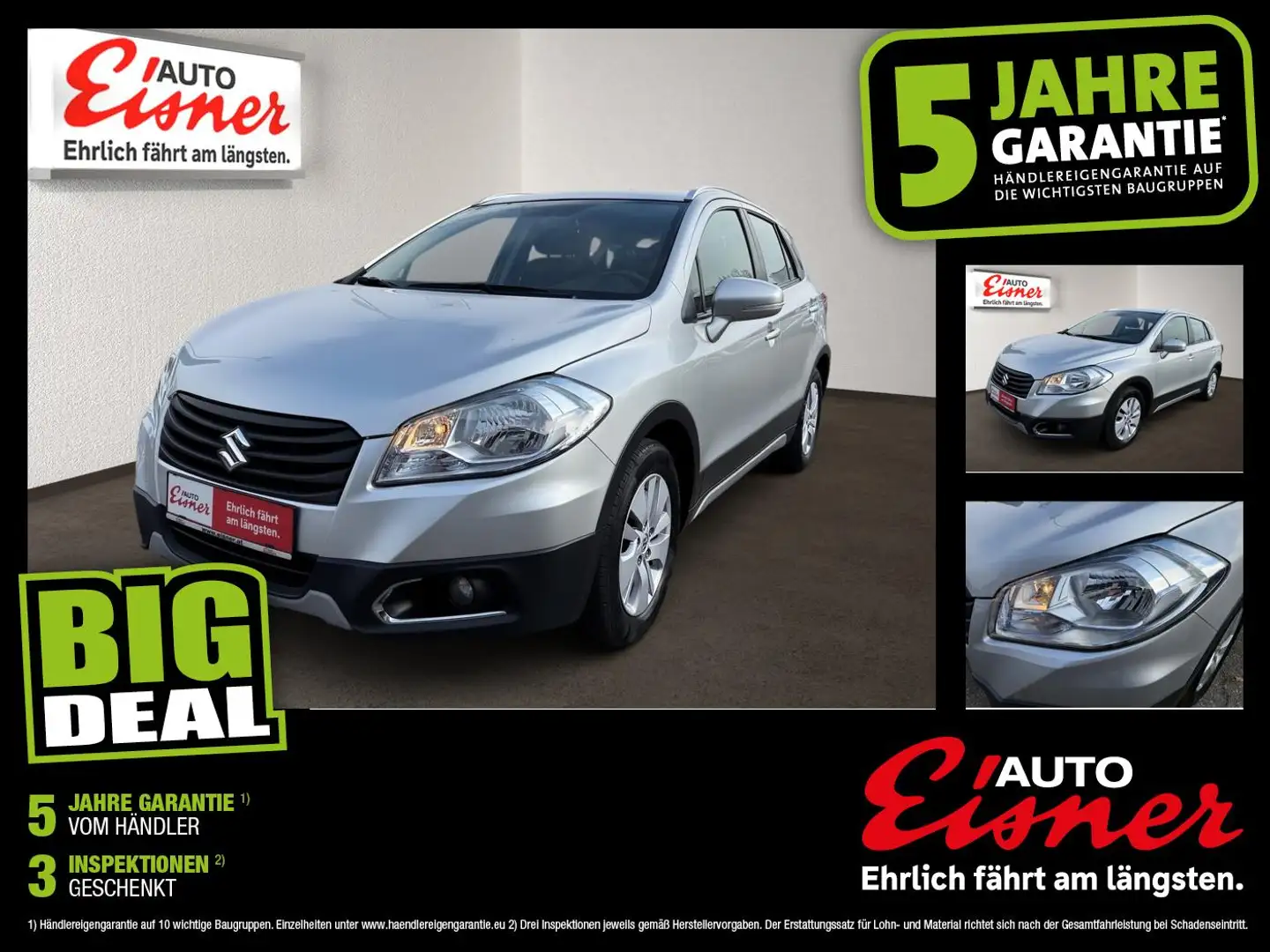 Suzuki SX4 S-Cross 1.6 DDiS Traveller Plus ABS ESP Argent - 1