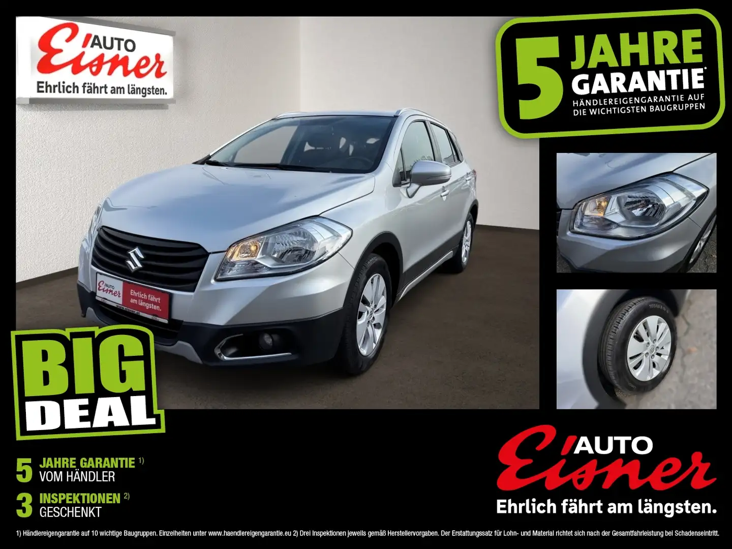 Suzuki SX4 S-Cross 1.6 DDiS Traveller Plus ABS ESP Argento - 1