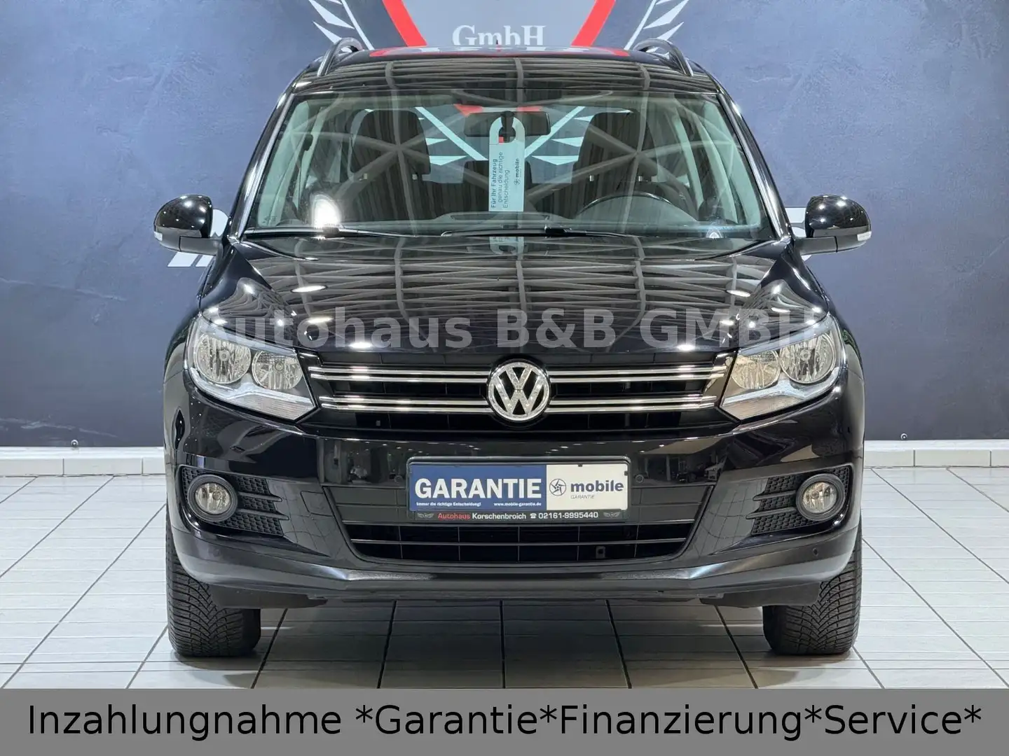 Volkswagen Tiguan 1.4TSI*2.HD*Scheckheft**AHK*PDC*Allwetter Noir - 2